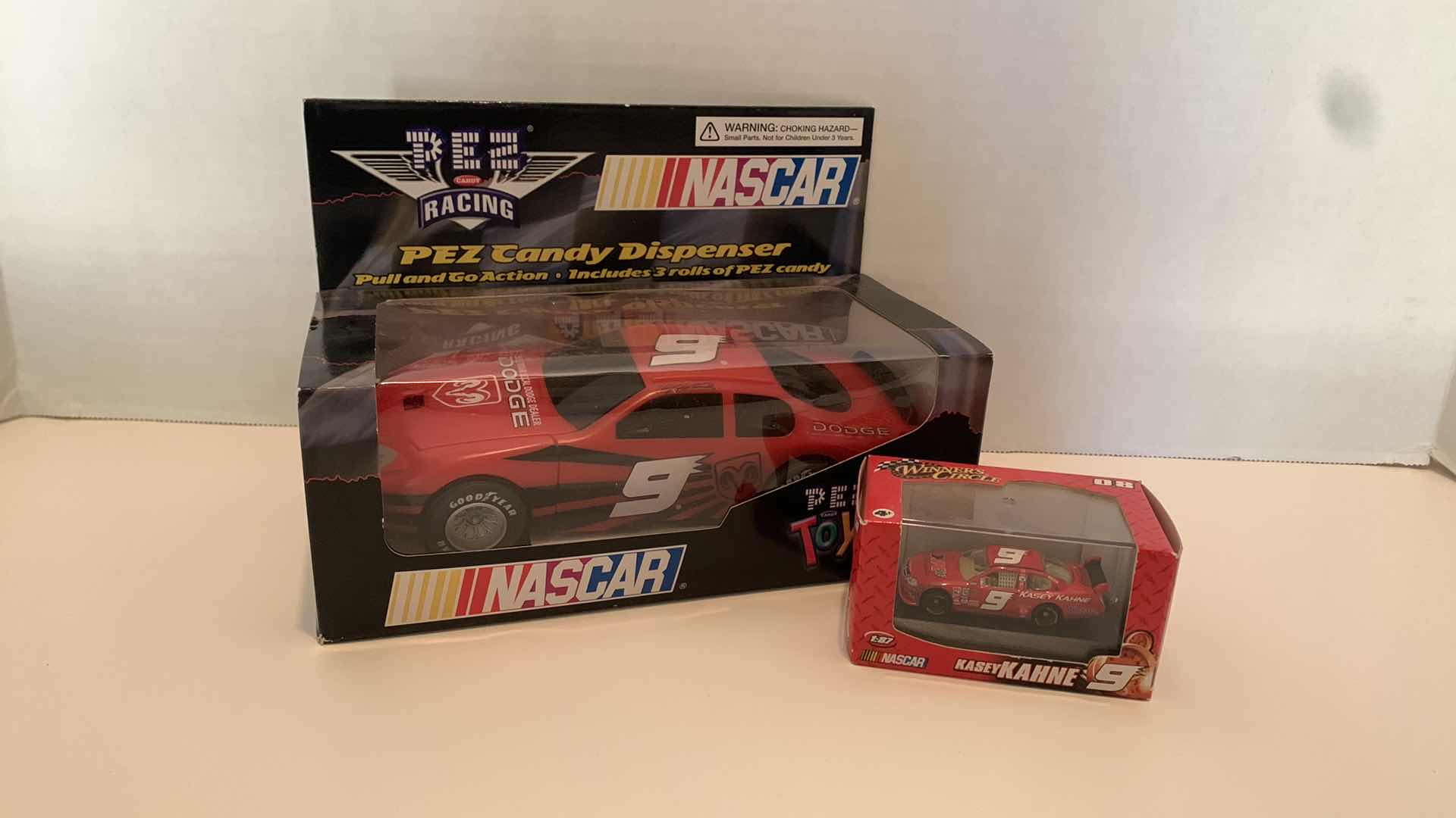 Photo 1 of NASCAR KASEY KAHNE PEZ DISPENSER AND MATCHBOX CAR