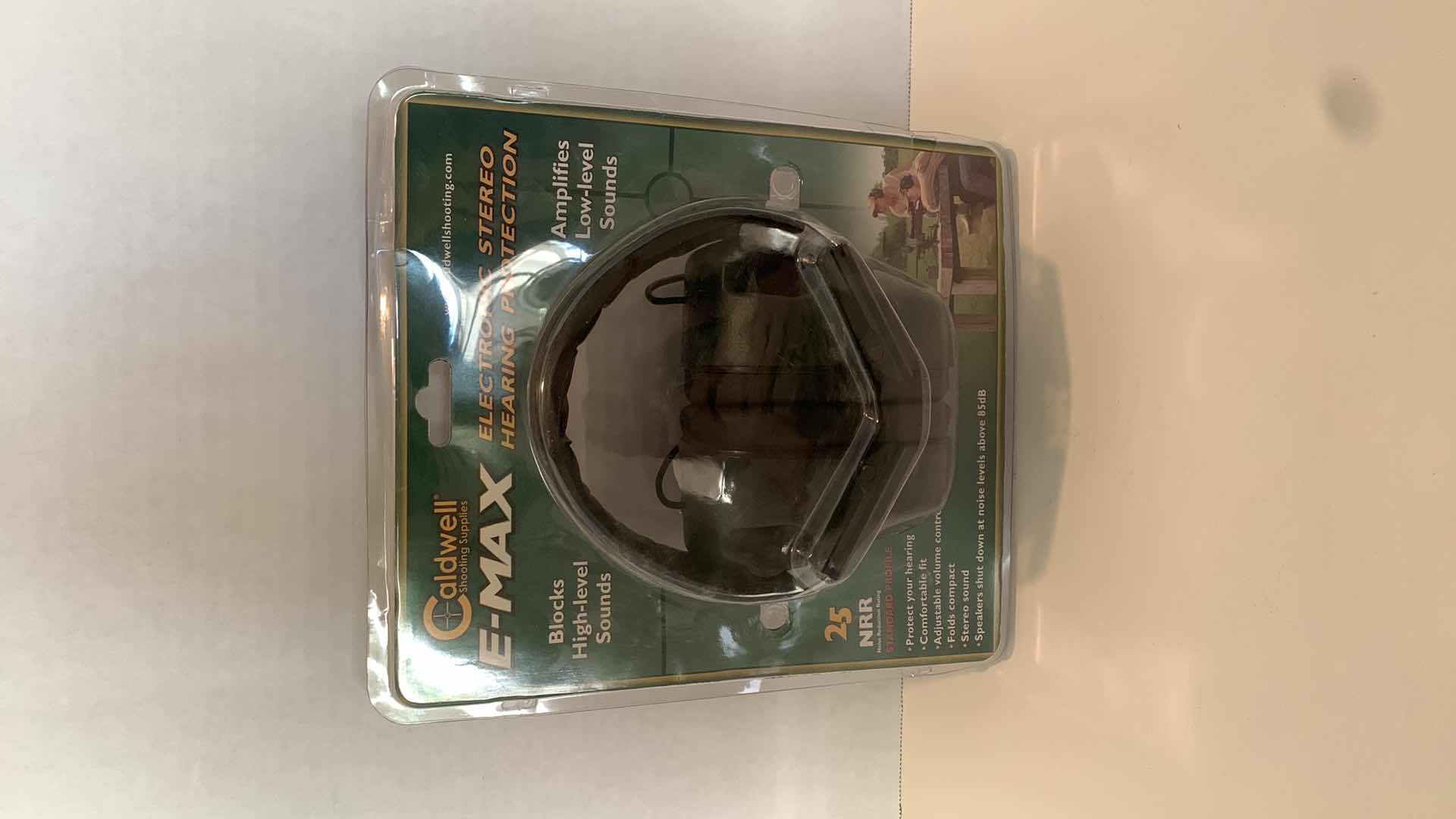 Photo 1 of CALDWELL E-MAX ELECTRONIC STEREO HEARING PROTECTION NRR 25 DB