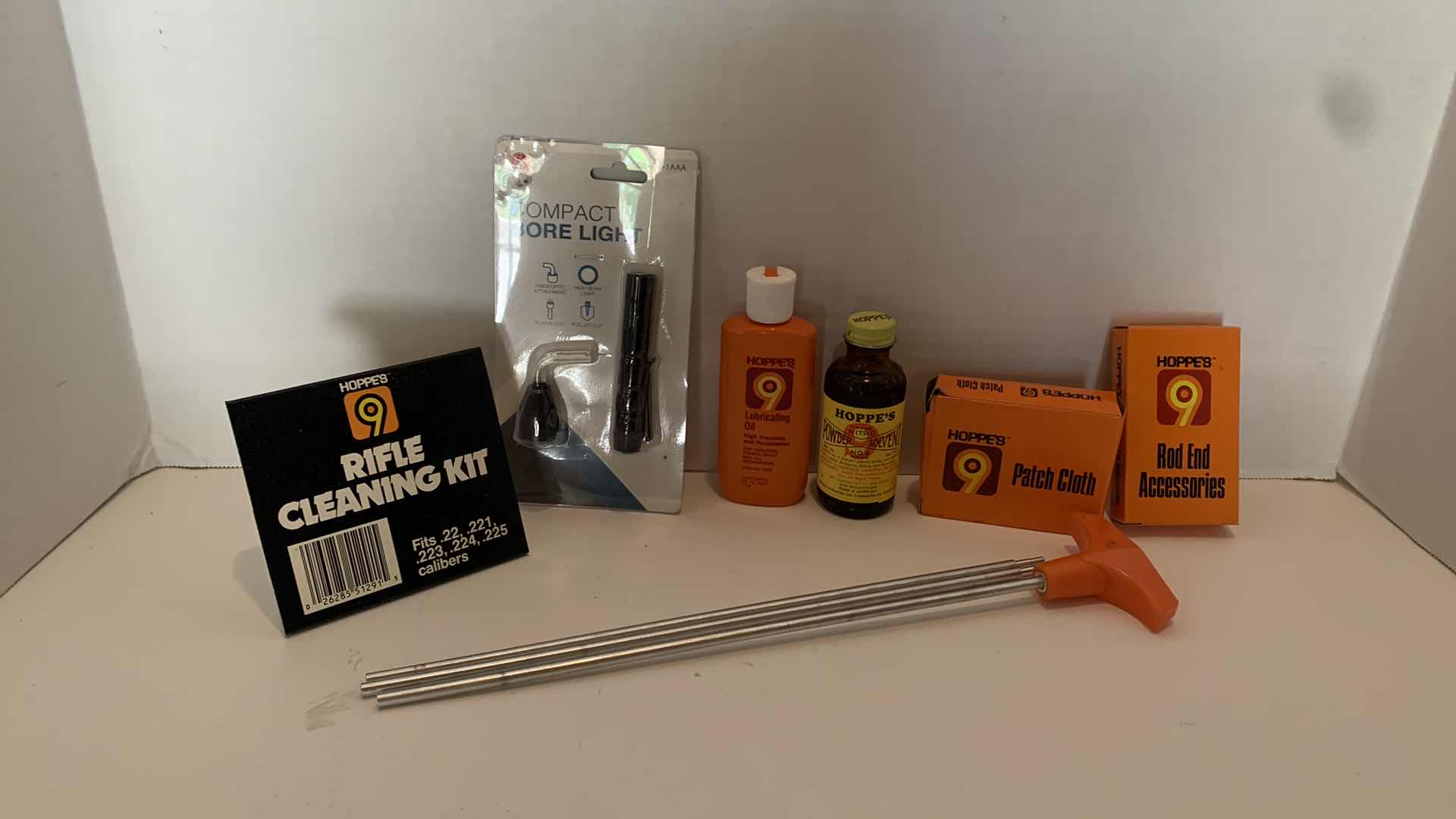 Photo 1 of RIFLE CLEANING SET WITH COMPACT BORE LIGHT