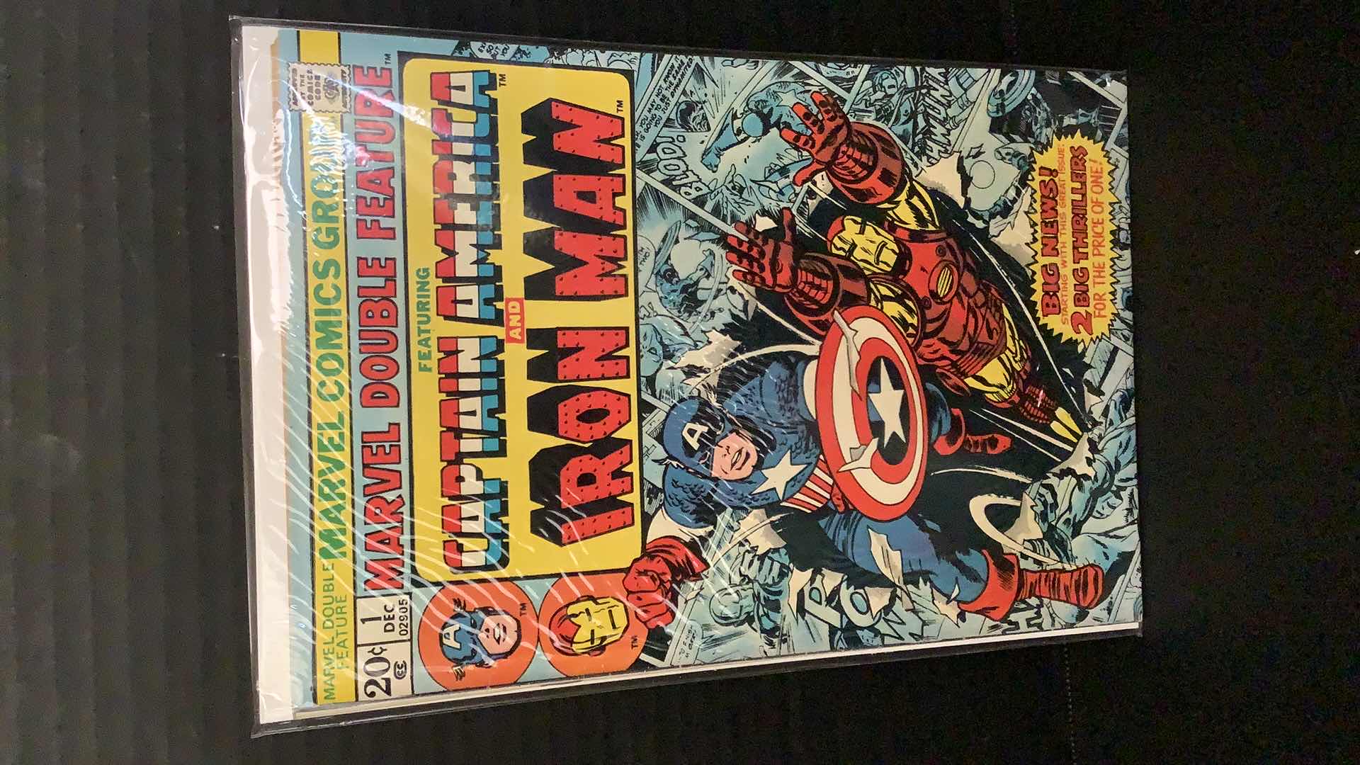Photo 1 of MARVEL DOUBLE FEATURE #1 1973 COMIC
