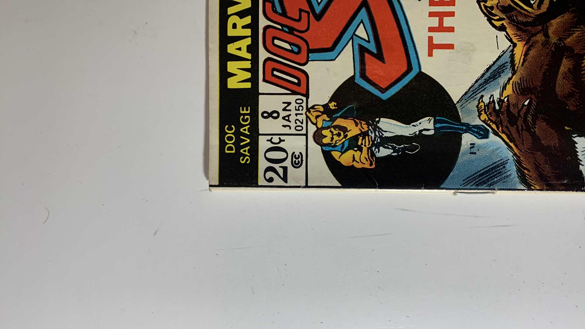 Photo 6 of 2 MARVEL 1973 DOC SAVAGE THE MAN OF BRONZE COMICS