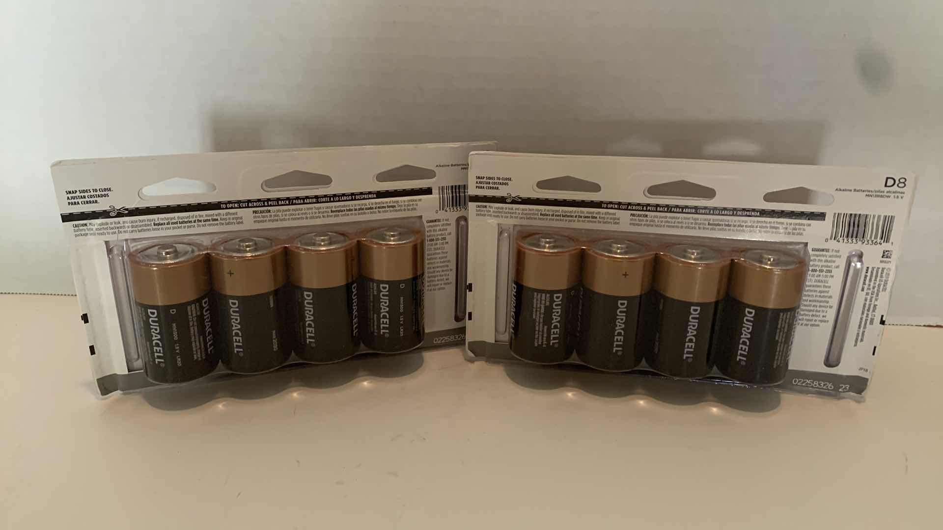 Photo 2 of SET OF 2 DURACELL D8 BATTERIES