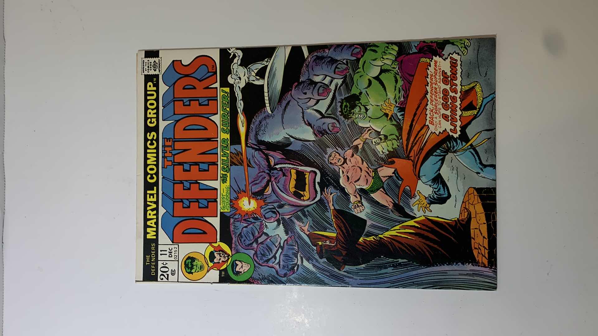 Photo 1 of MARVEL THE DEFENDERS #11 1973 COMIC