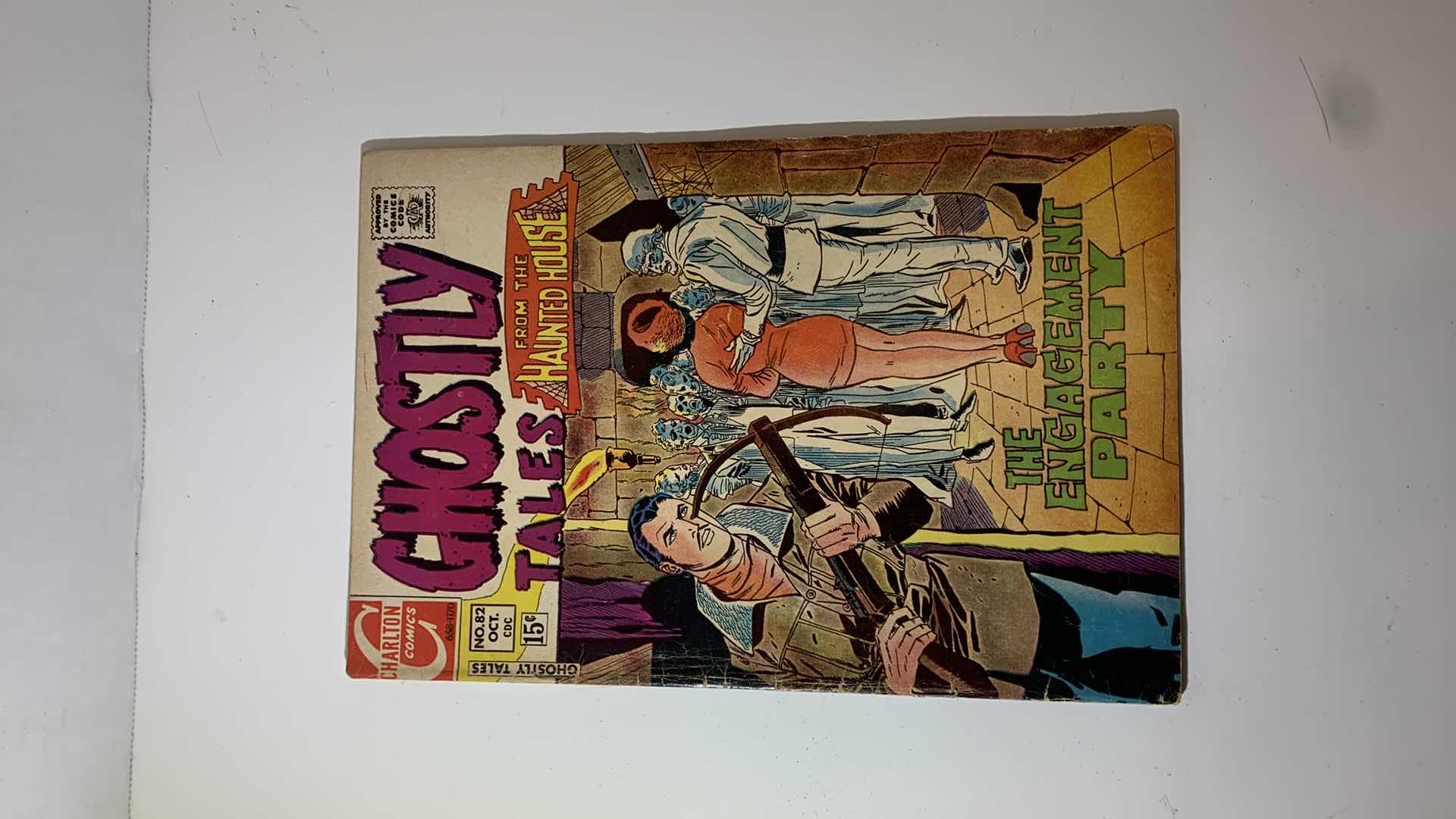 Photo 1 of CHARLTON 1970 GHOSTLY TALES FROM THE HAUNTED HOUSE COMIC