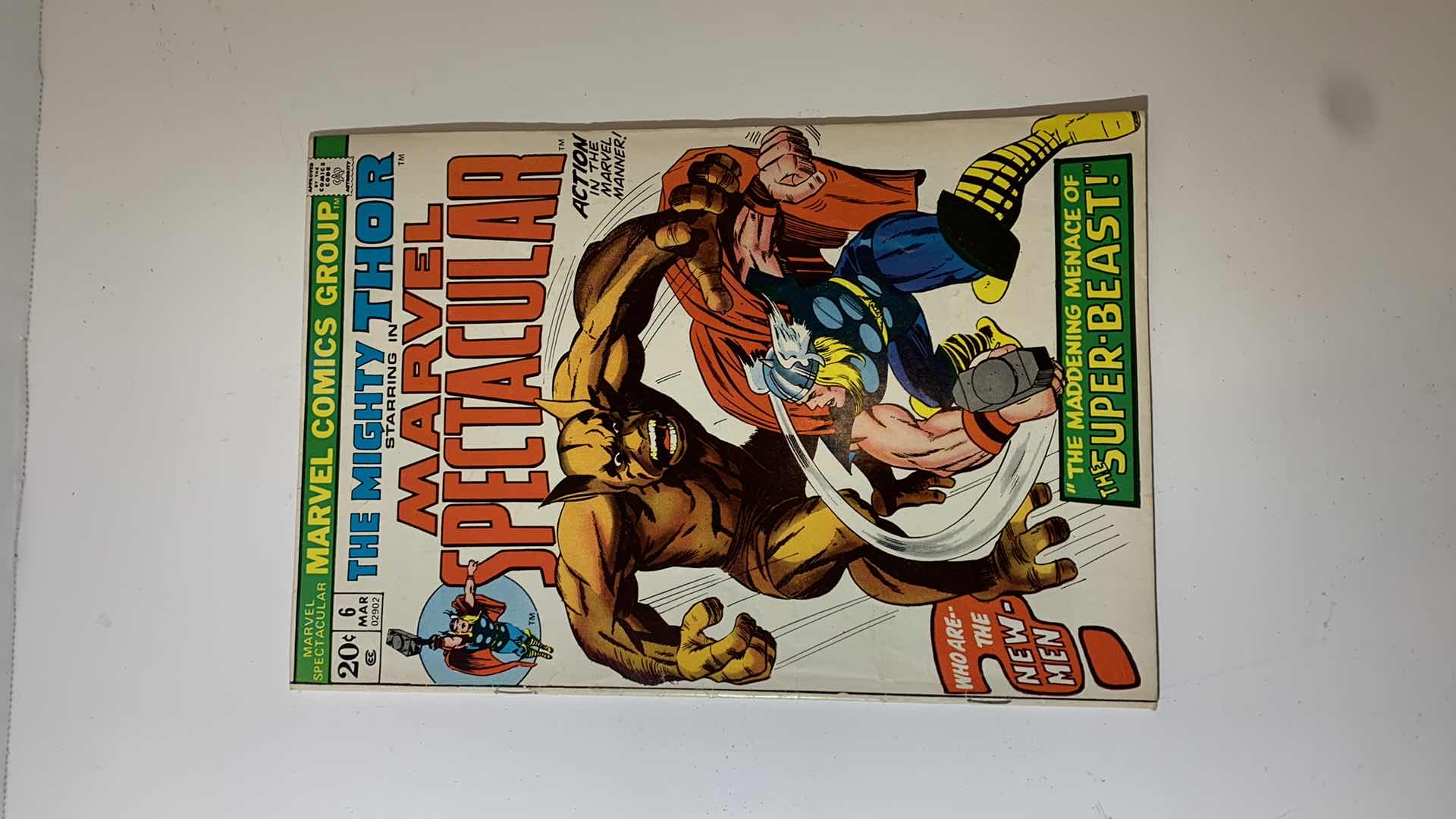 Photo 1 of MARVEL 1973 THE MIGHTY THOR IN MARVEL SPECTACULAR COMIC