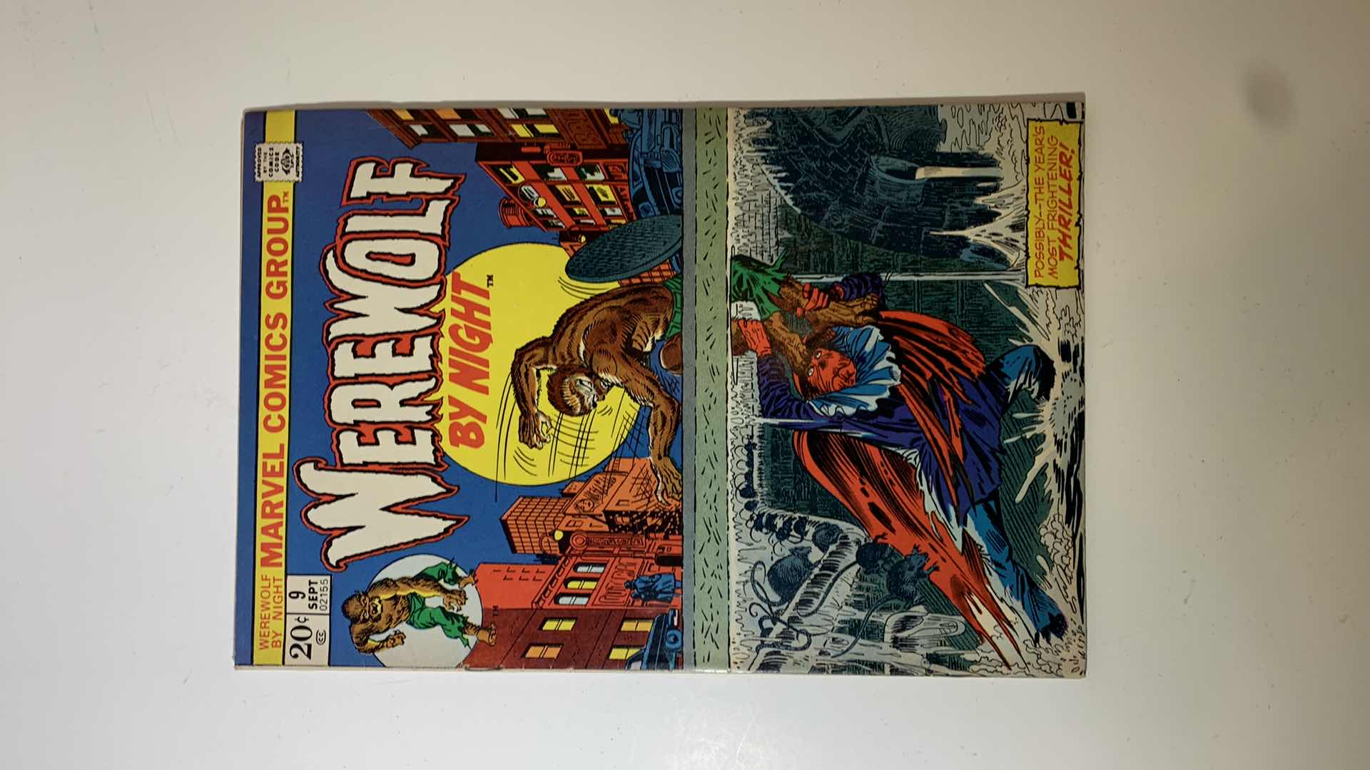 Photo 1 of MARVEL 1973 WEREWOLF BY NIGHT COMIC