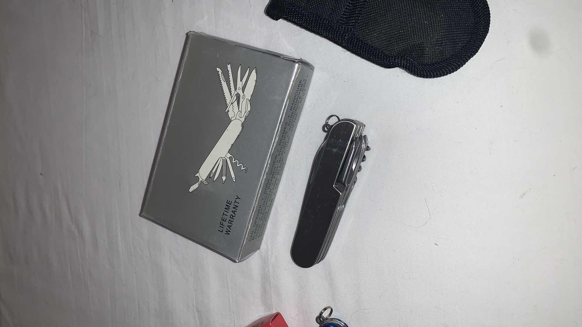 Photo 3 of SET OF SWISS STYLE KNIVES IN BOX