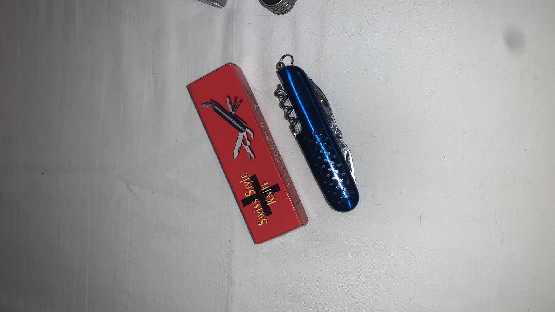 Photo 2 of SET OF SWISS STYLE KNIVES IN BOX