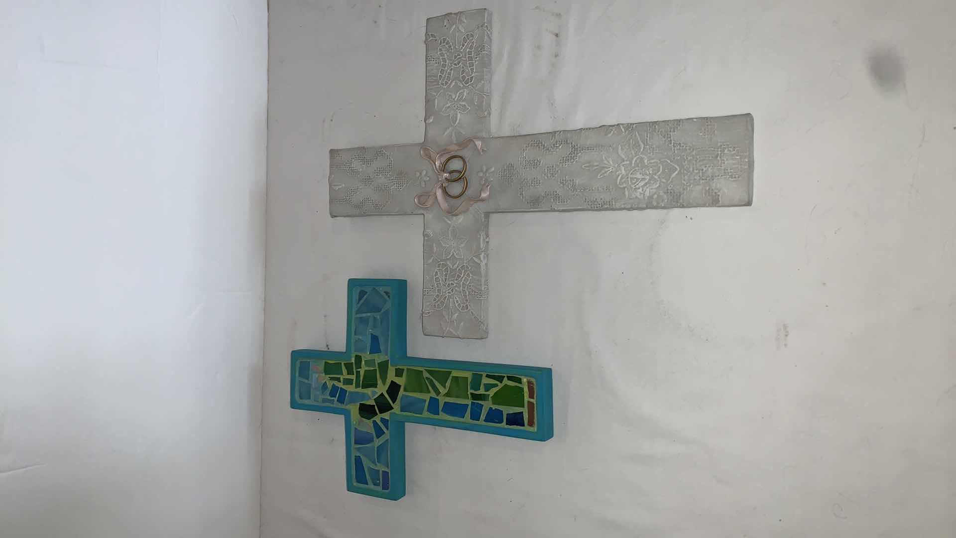 Photo 1 of SET OF 2 CROSSES TALLEST 13 IN