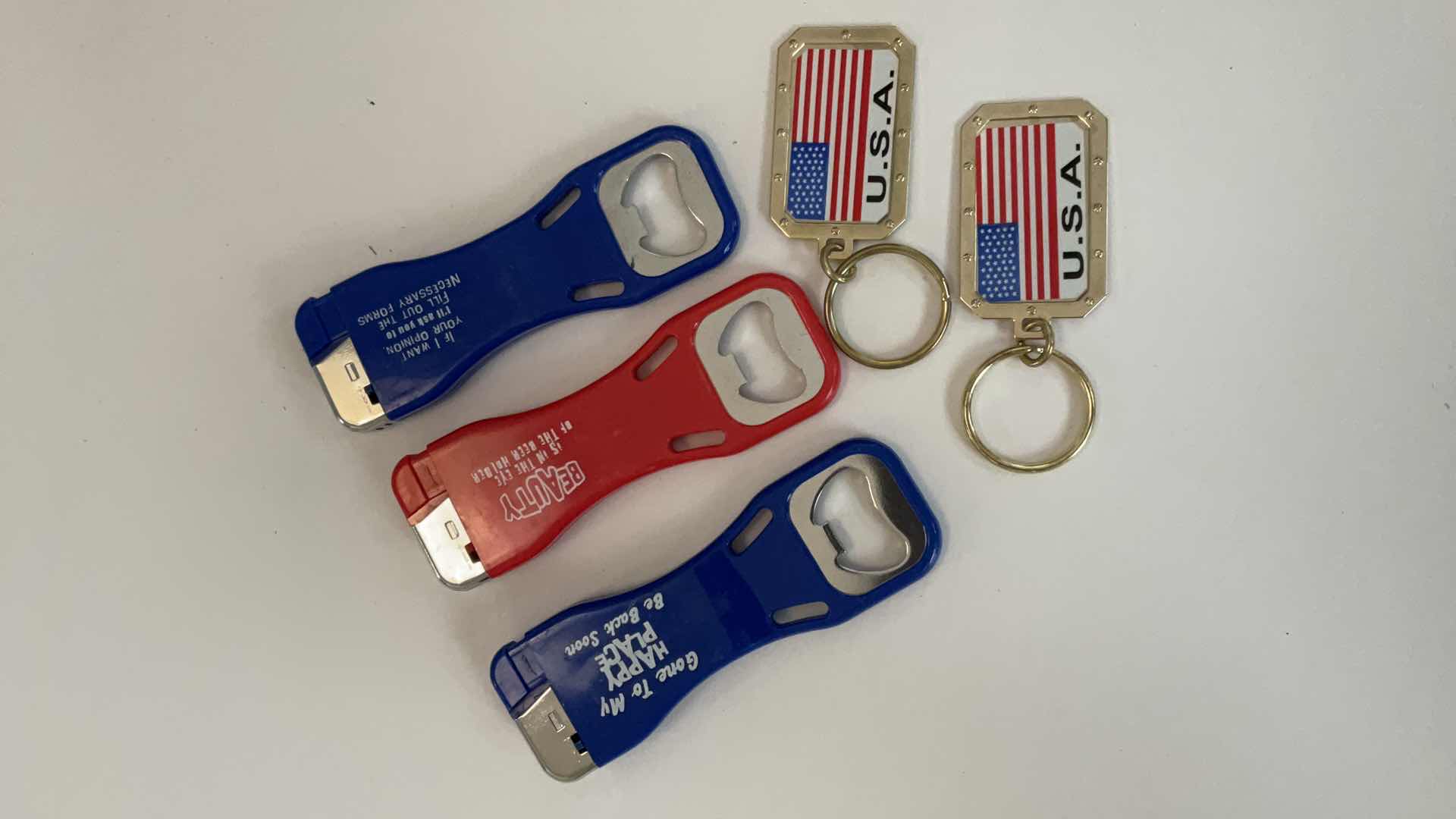 Photo 1 of KEYCHAINS AND LIGHTER/BOTTLE OPENERS
