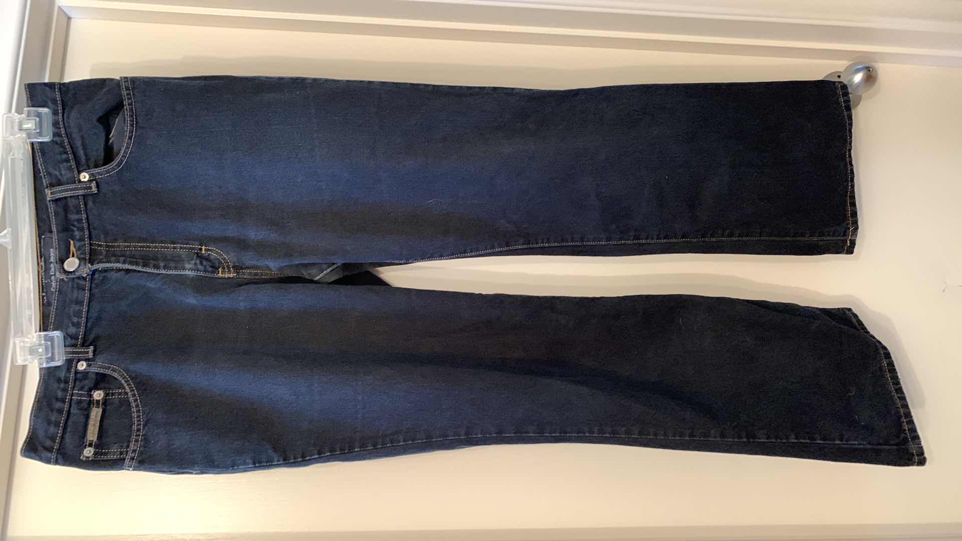 Photo 1 of WOMENS CALVIN KLEIN JEANS BOOT CUT SIZE 12 L 30