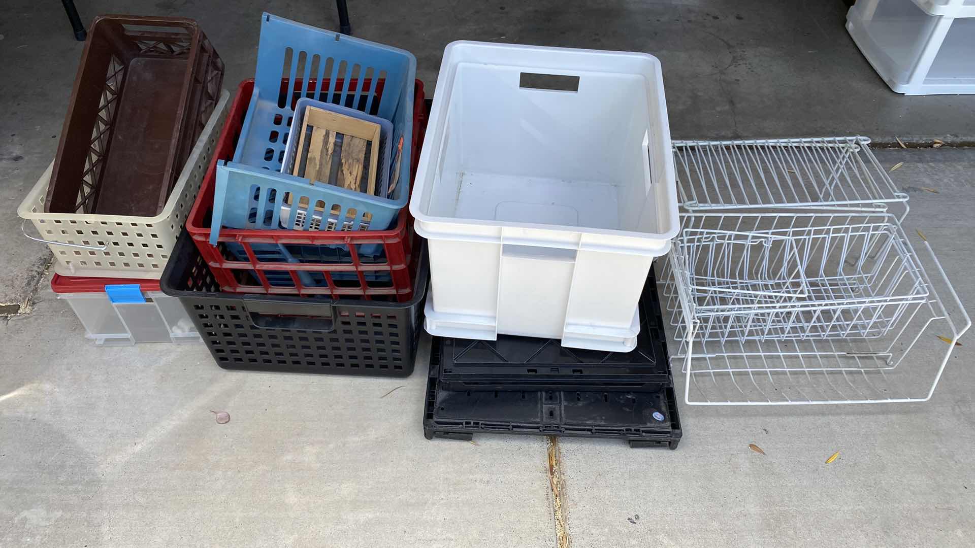 Photo 4 of ASSORTED TOTES AND CRATES