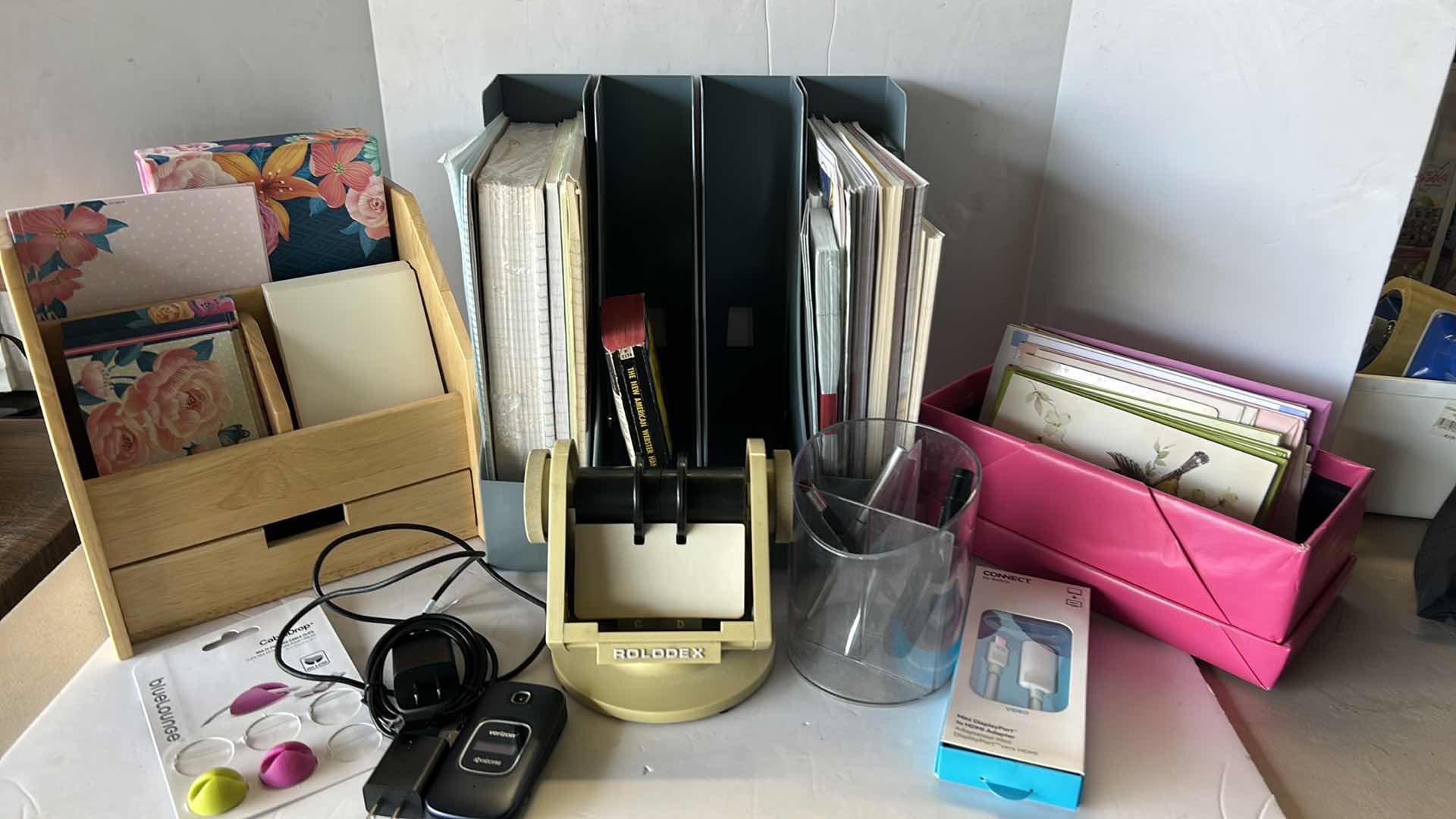 Photo 10 of OFFICE ITEMS WITH VINTAGE ROLADEX