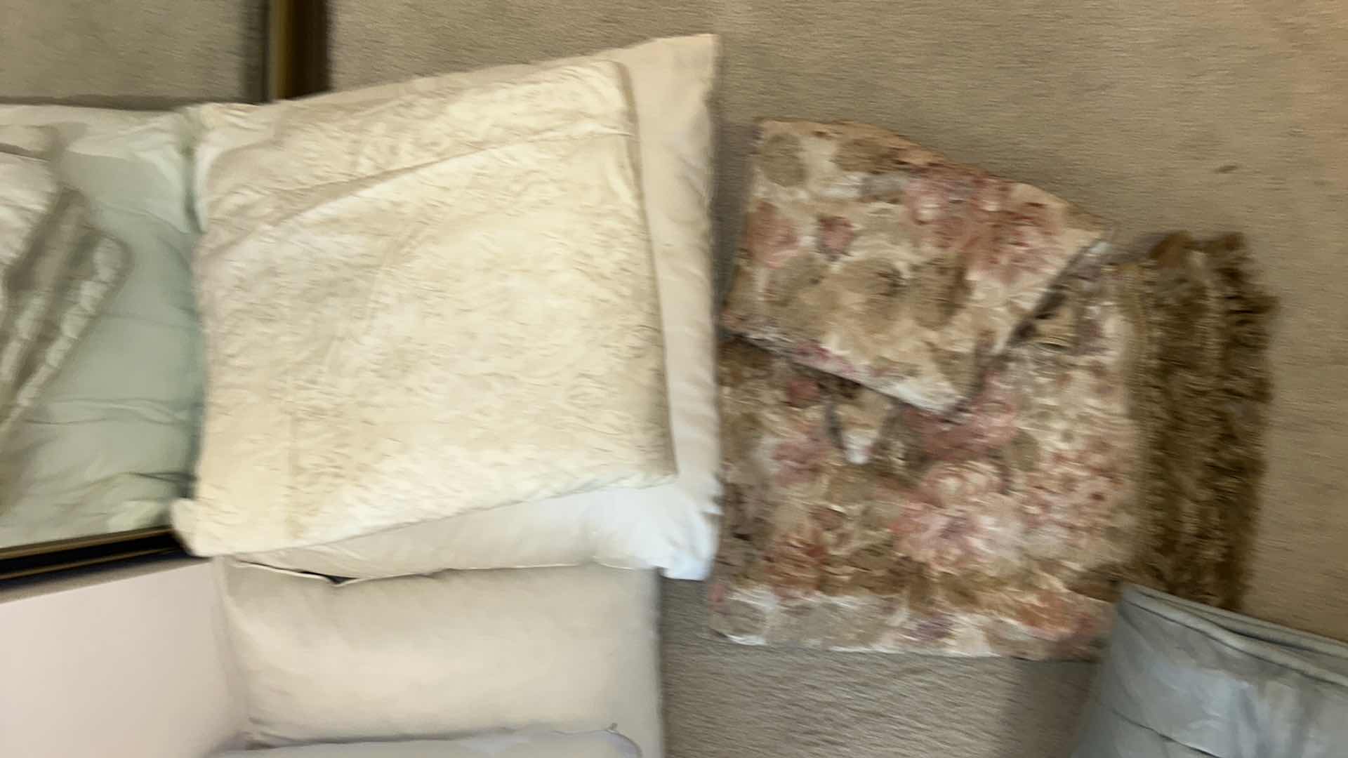 Photo 5 of LINEN AND PILLOW ASSORTMENT