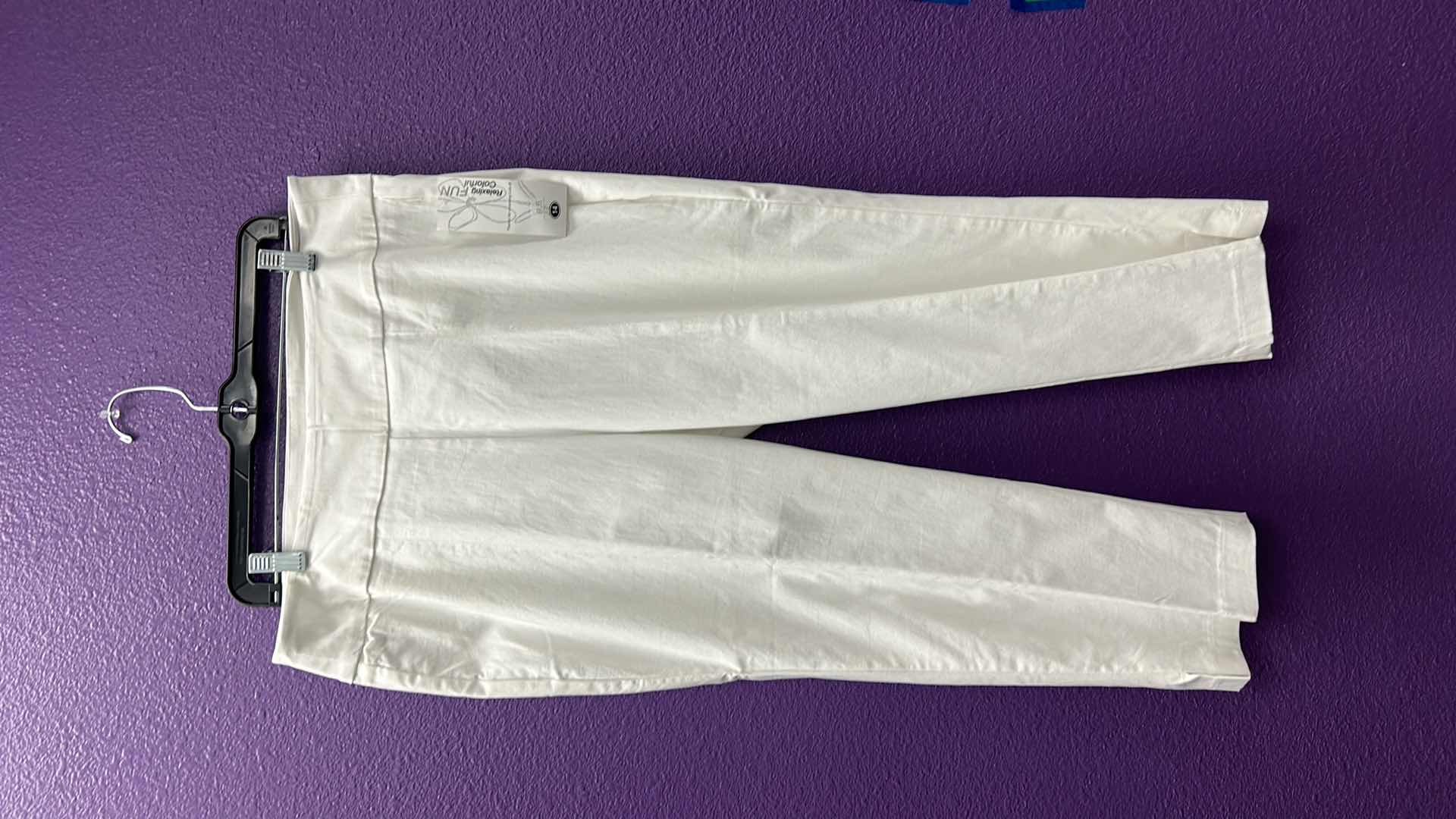 Photo 2 of NWT WOMEN'S SIZE 14 LULU B WHITE PANTS 