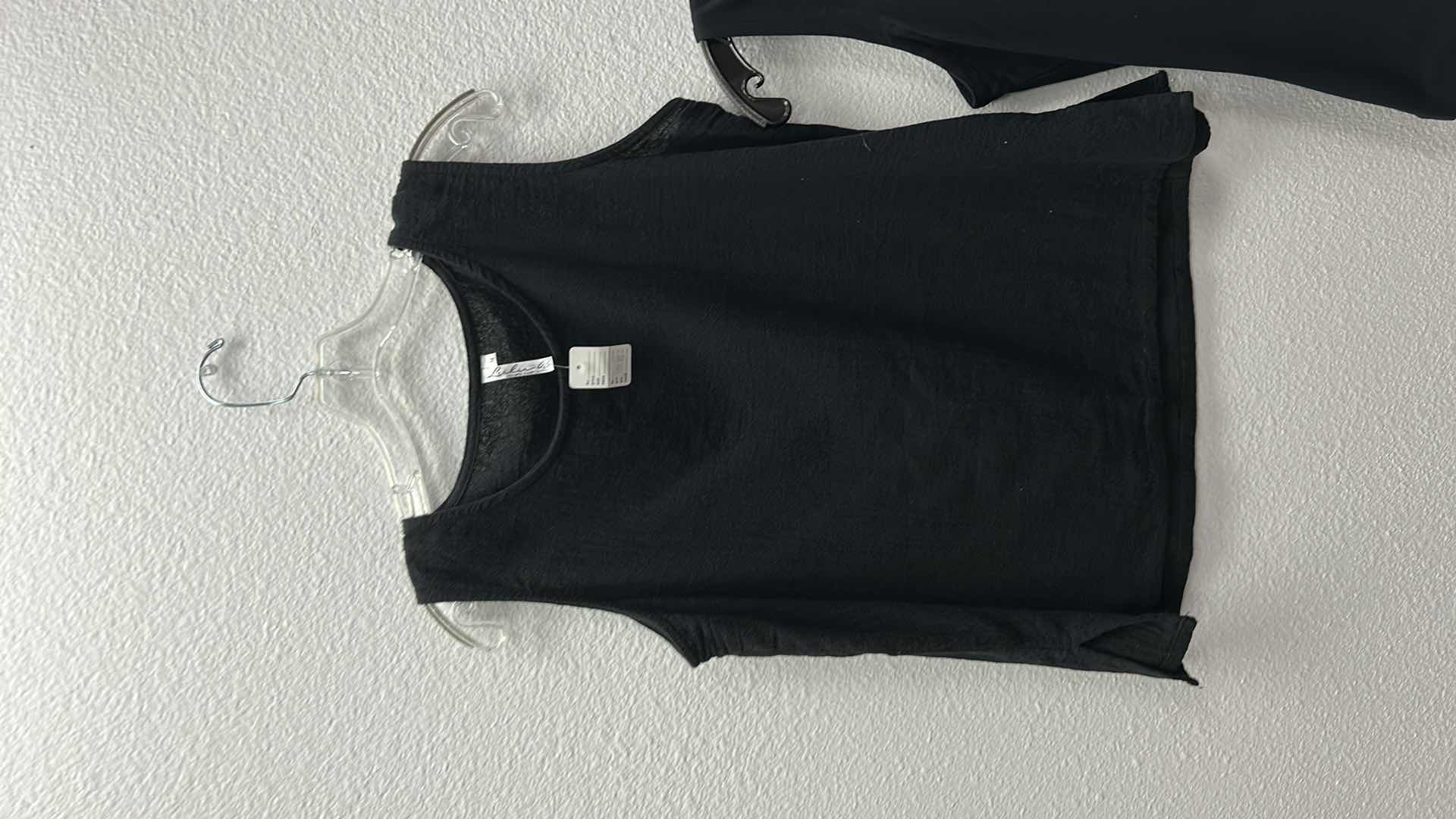 Photo 2 of NWT WOMEN'S SIZE MEDIUM - black tank tops