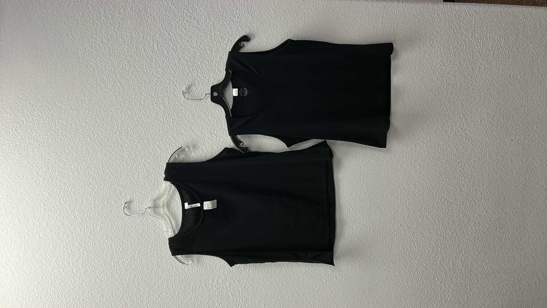 Photo 5 of NWT WOMEN'S SIZE MEDIUM - black tank tops