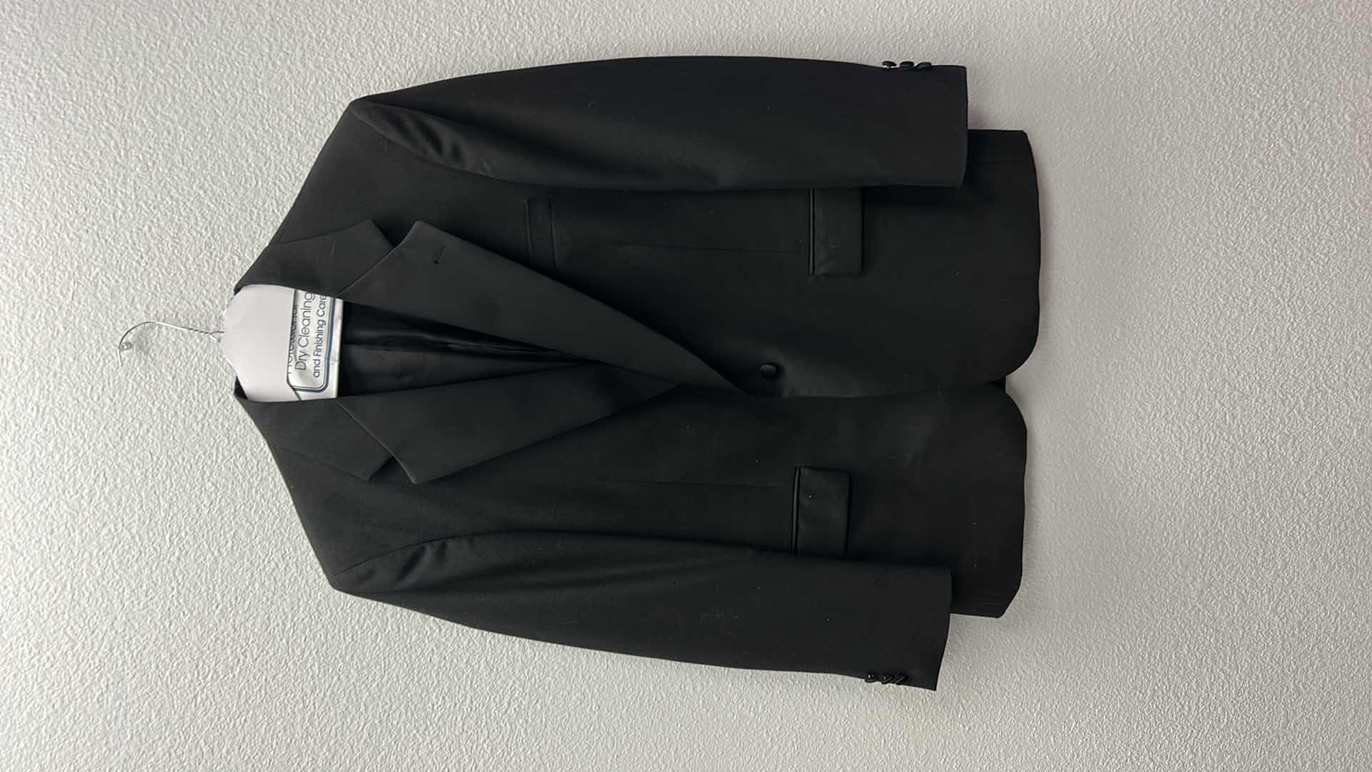 Photo 2 of MEN'S TUX - JACKET 44" x 31" PANTS 36" x 39"