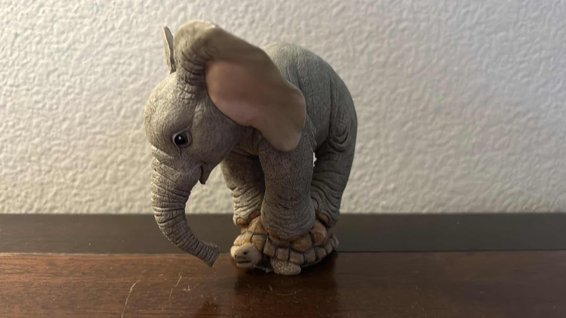 Photo 3 of RARE COLLECTIBLE FIGURINE - TUSKERS -  FOSTER PARENT FOR ELEPHANTS  H4”  HENRY