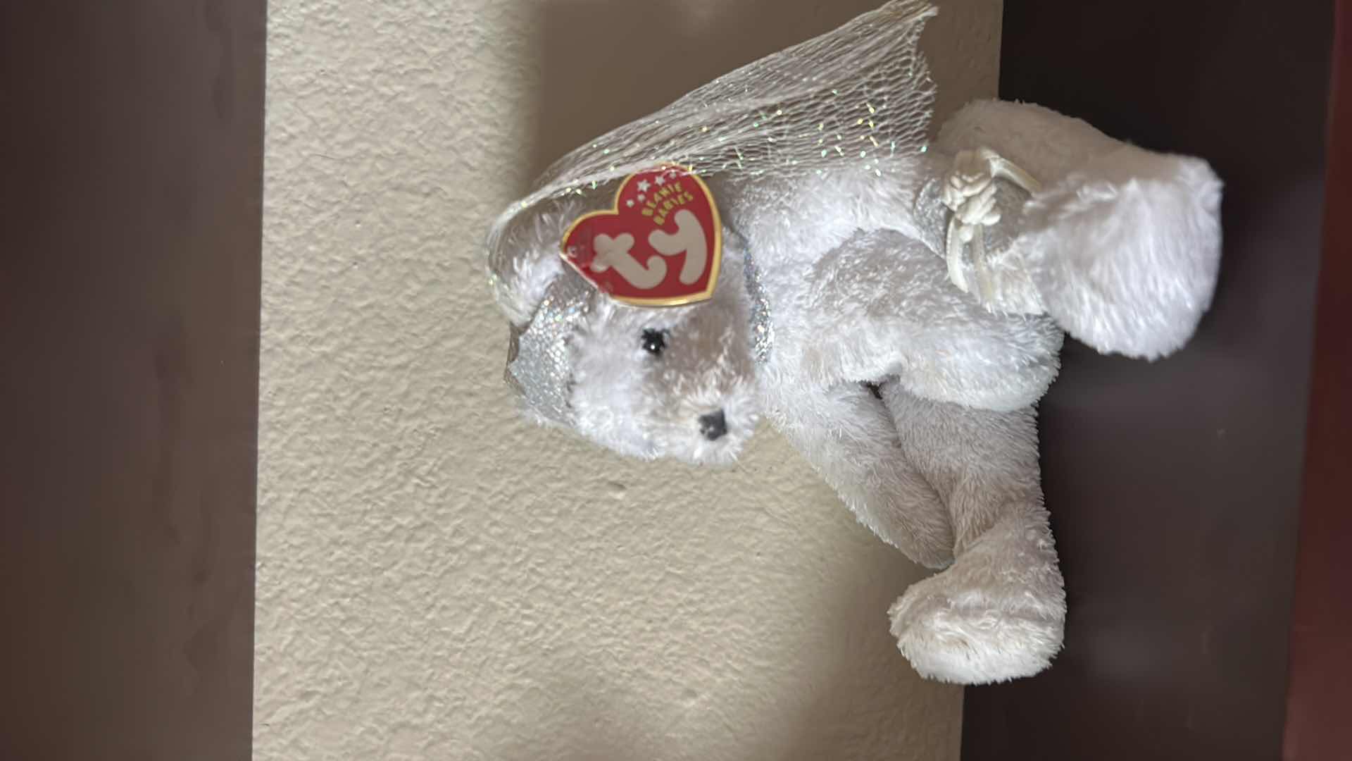 Photo 3 of 2 - COLLECTIBLE TY BEANIE BABIES BRIDE AND GROOM