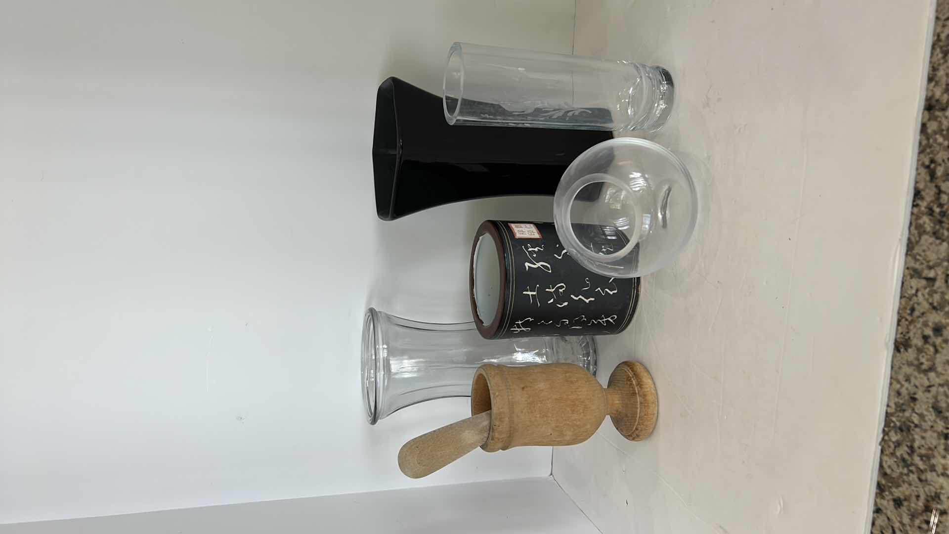 Photo 7 of HOME DECOR - VASE COLLECTION AND WOOD MORTAR AND PESTLE