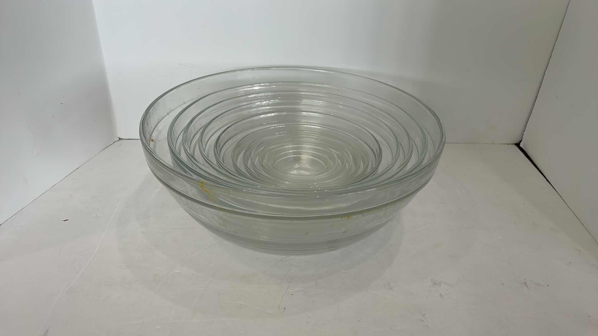 Photo 2 of 11. Glass bowls. Largest is 12 inches.