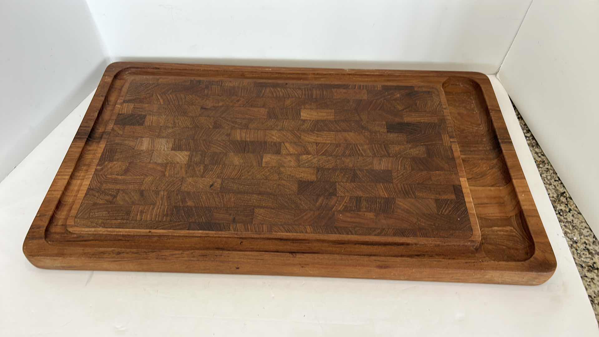 Photo 6 of DANSK WOOD CARVING BOARD 23” x 13”