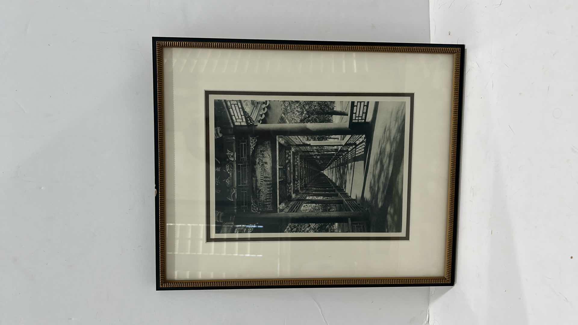 Photo 5 of ORIGINAL PHOTOGRAPH BY DONALD MENNIE "THE LONG GALLERY- SUMMER PALACE FRAMED ARTWORK 13 1/2” x 16 1/2”