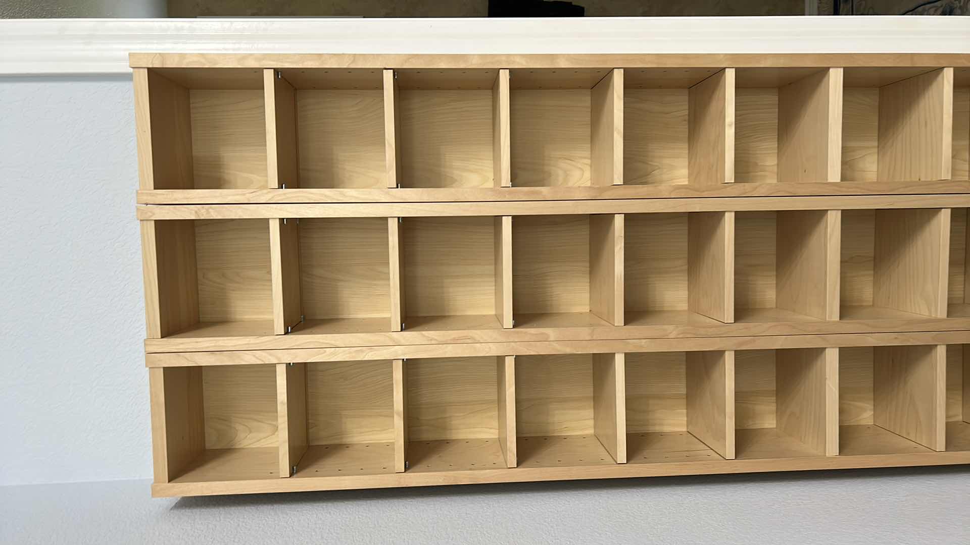 Photo 2 of 3 IKEA THIN SHELVING UNITS  8” x 7” x 80” each