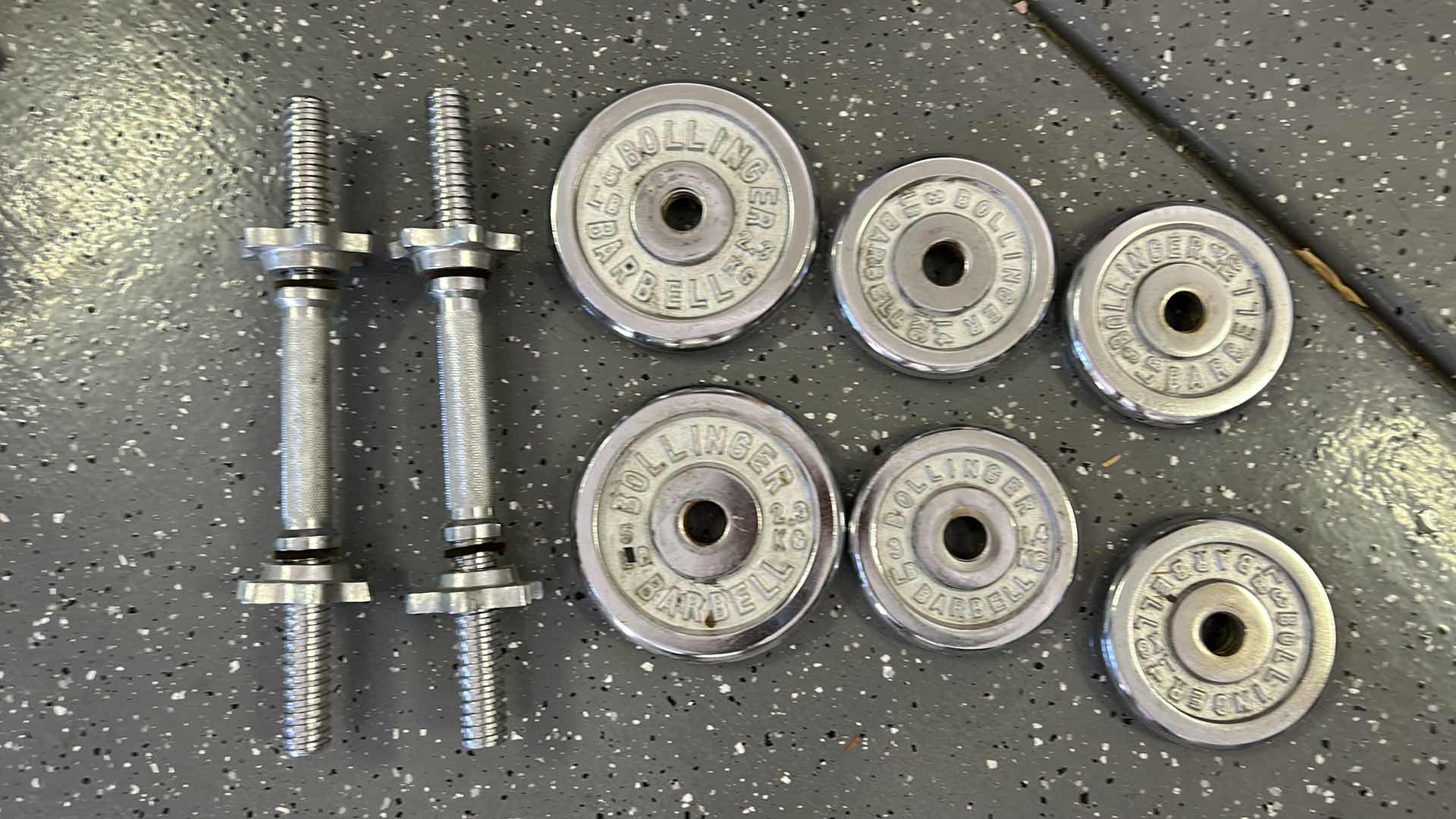 Photo 2 of SET OF WEIGHTS