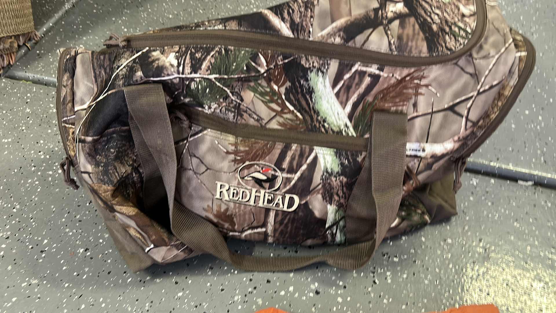 Photo 9 of MENS CAMO TOTE WITH CAMPING AND HUNTING GEAR