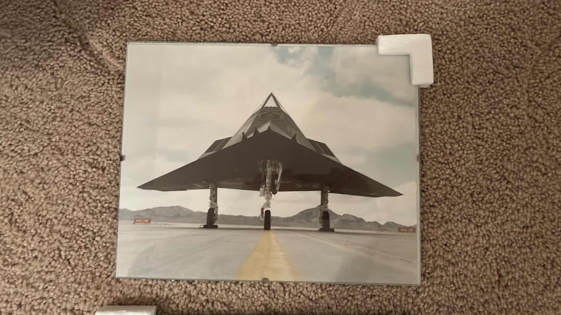Photo 2 of 3 PHOTOS - STEALTH FIGHTER JET AVIATION AIRCRAFT 10” x 8”