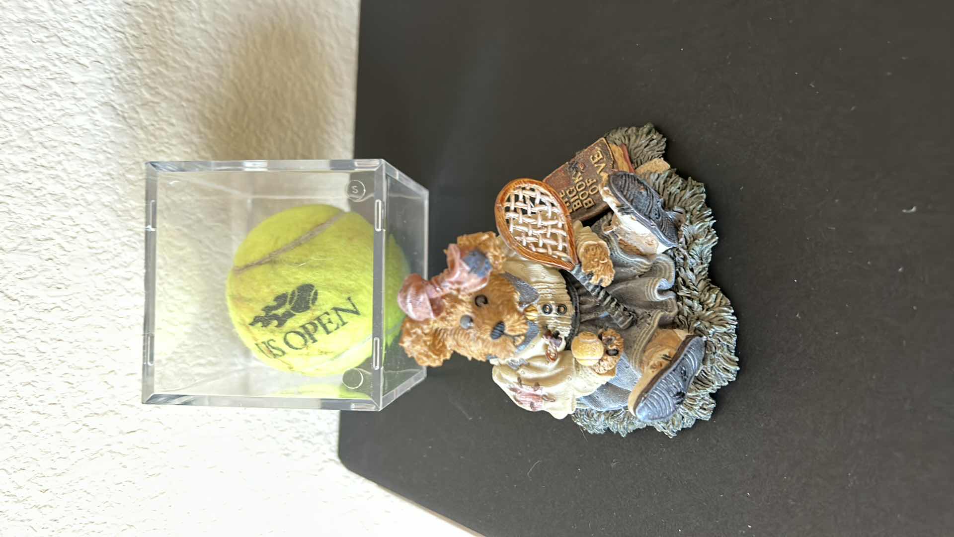 Photo 8 of 2 Tennis collectibles - tennis ball from the US open & Boyds Bear numbered tennis bear