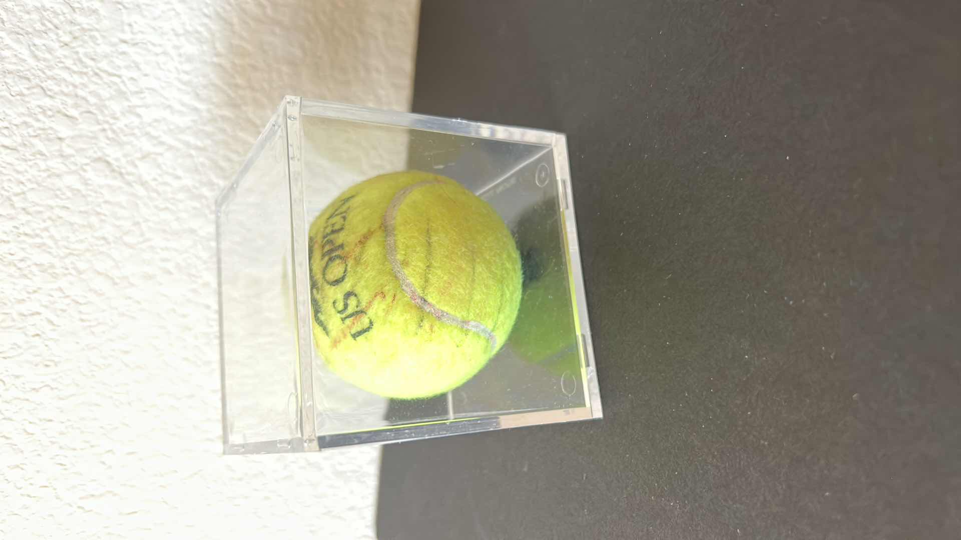Photo 5 of 2 Tennis collectibles - tennis ball from the US open & Boyds Bear numbered tennis bear