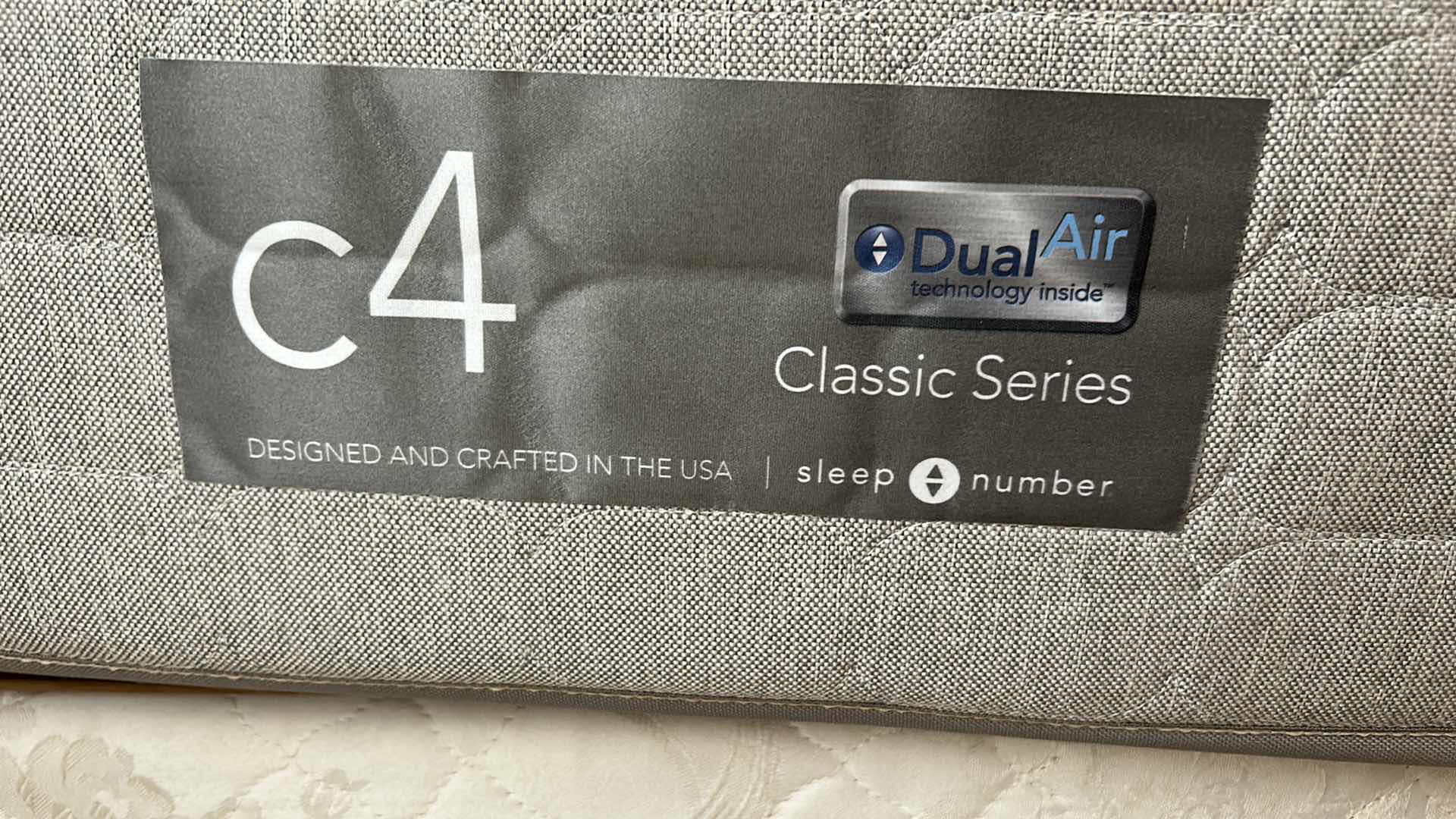 Photo 4 of Sleep number C4 dual air classic series, king mattress