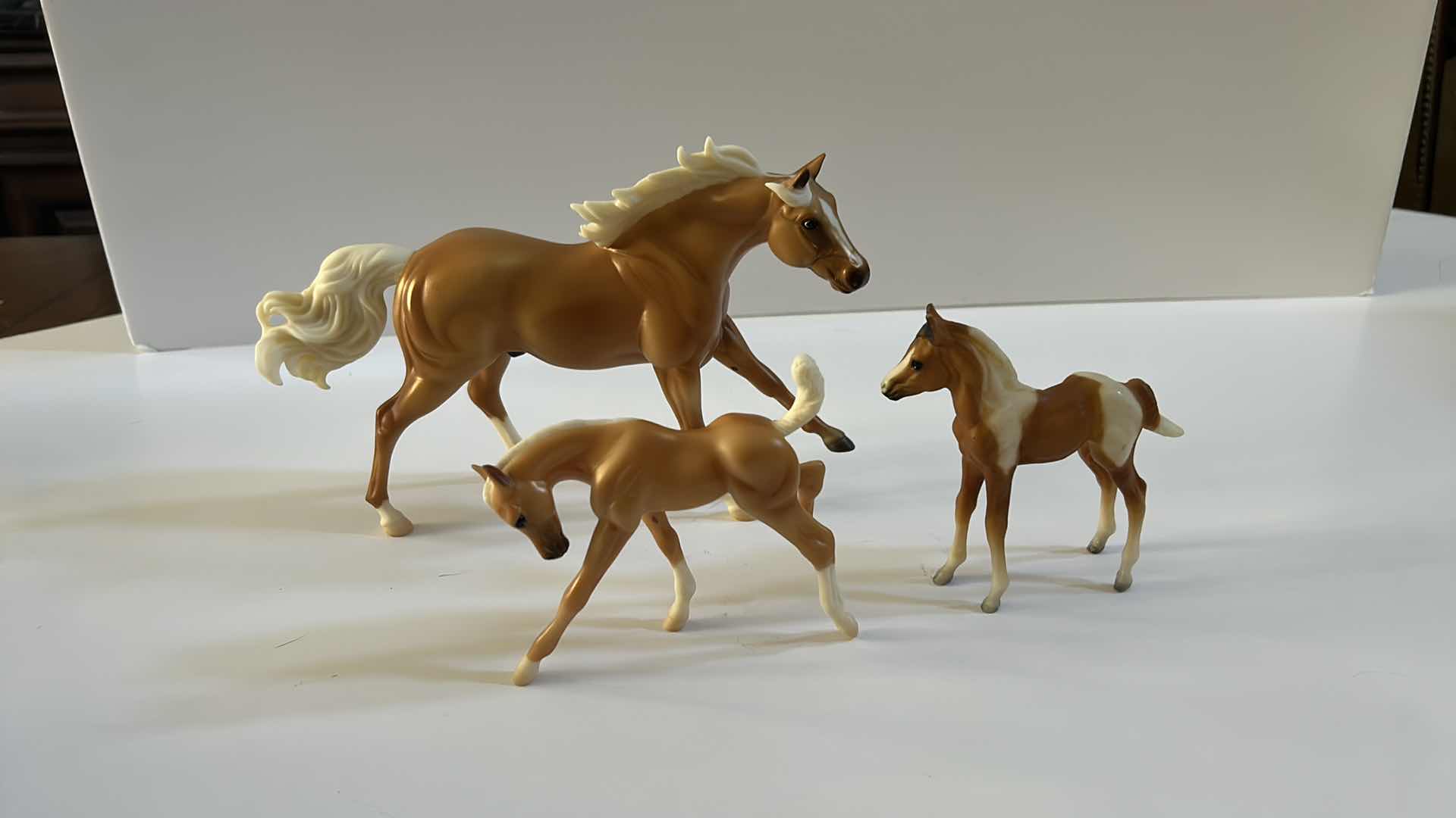 Photo 8 of 3 COLLECTIBLE HORSE FIGURINES (TALLEST IS 6")