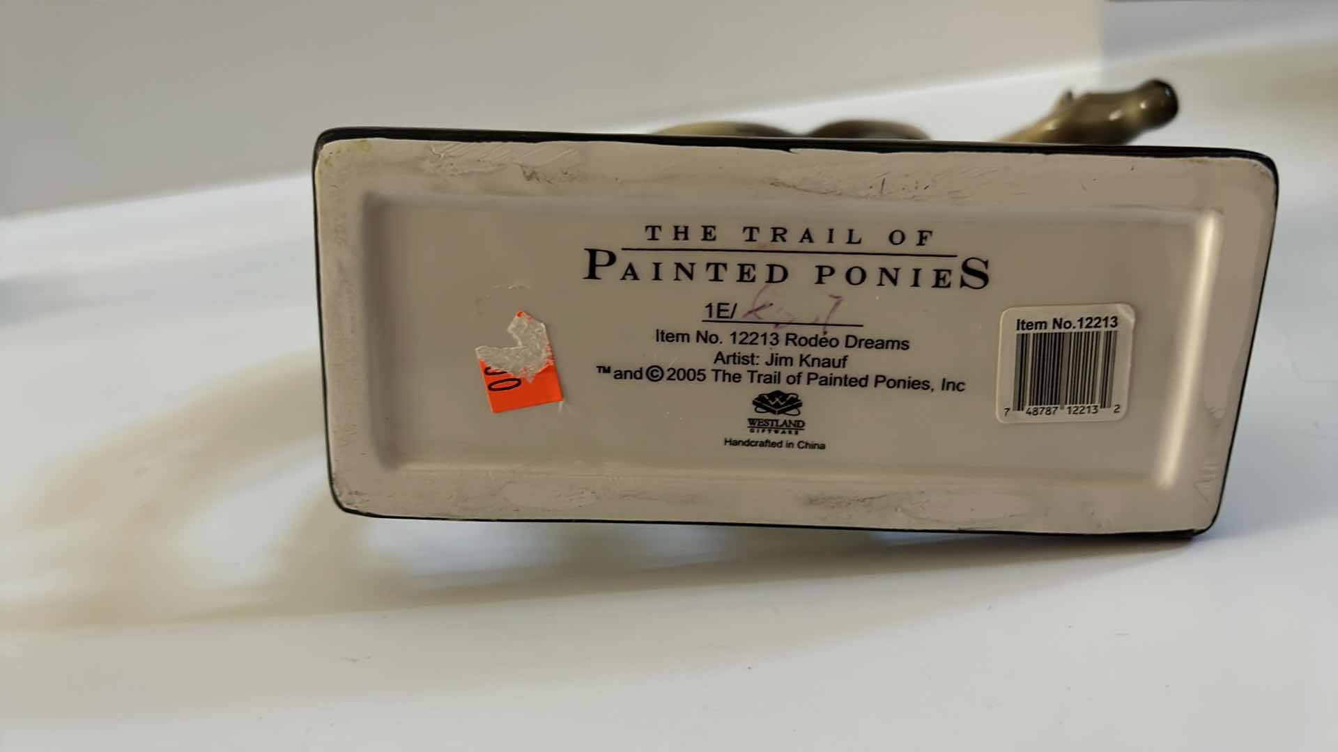 Photo 4 of 2 - COLLECTIBLE HORSE FIGURINES "THE TRAIL OF PAINTED PONIES" 