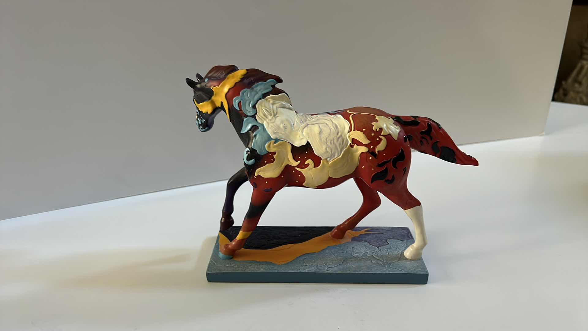 Photo 3 of 3 COLLECTIBLE NUMBERED HORSE FIGURINES "THE TRAIL OF THE PAINTED PONIES" 