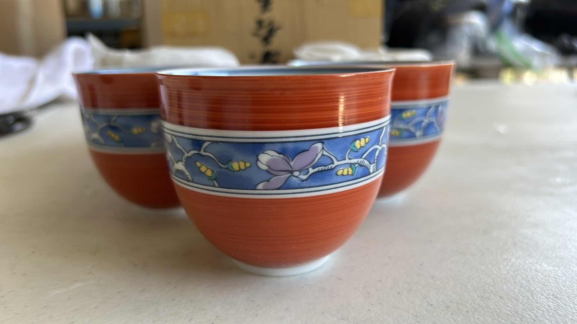 Photo 3 of AUTHENTIC JAPANESE TEACUPS