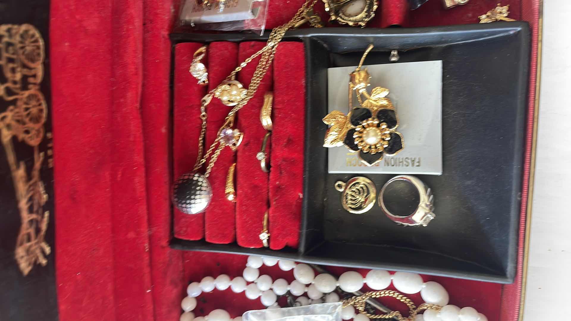 Photo 2 of BOX ASSORTED COSTUME JEWELRY