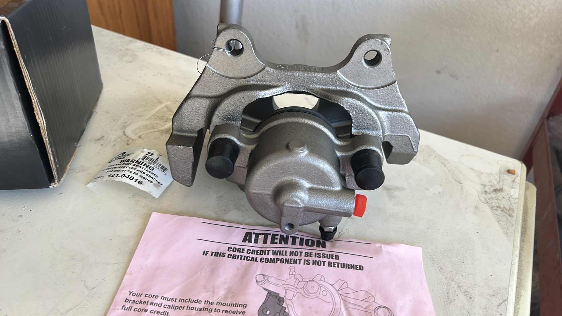 Photo 2 of AUTO MECHANICS PART -CALIPER FOR 2017 FIAT 500 L 