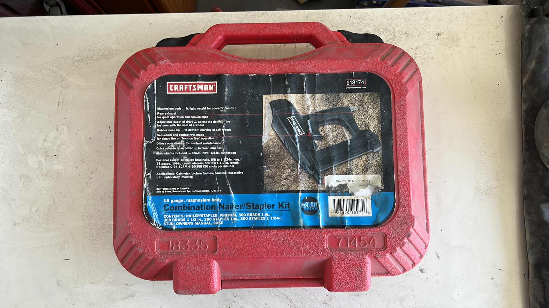 Photo 3 of TOOLS - CRAFTSMAN COMBINATION NAILER STAPLER KT 