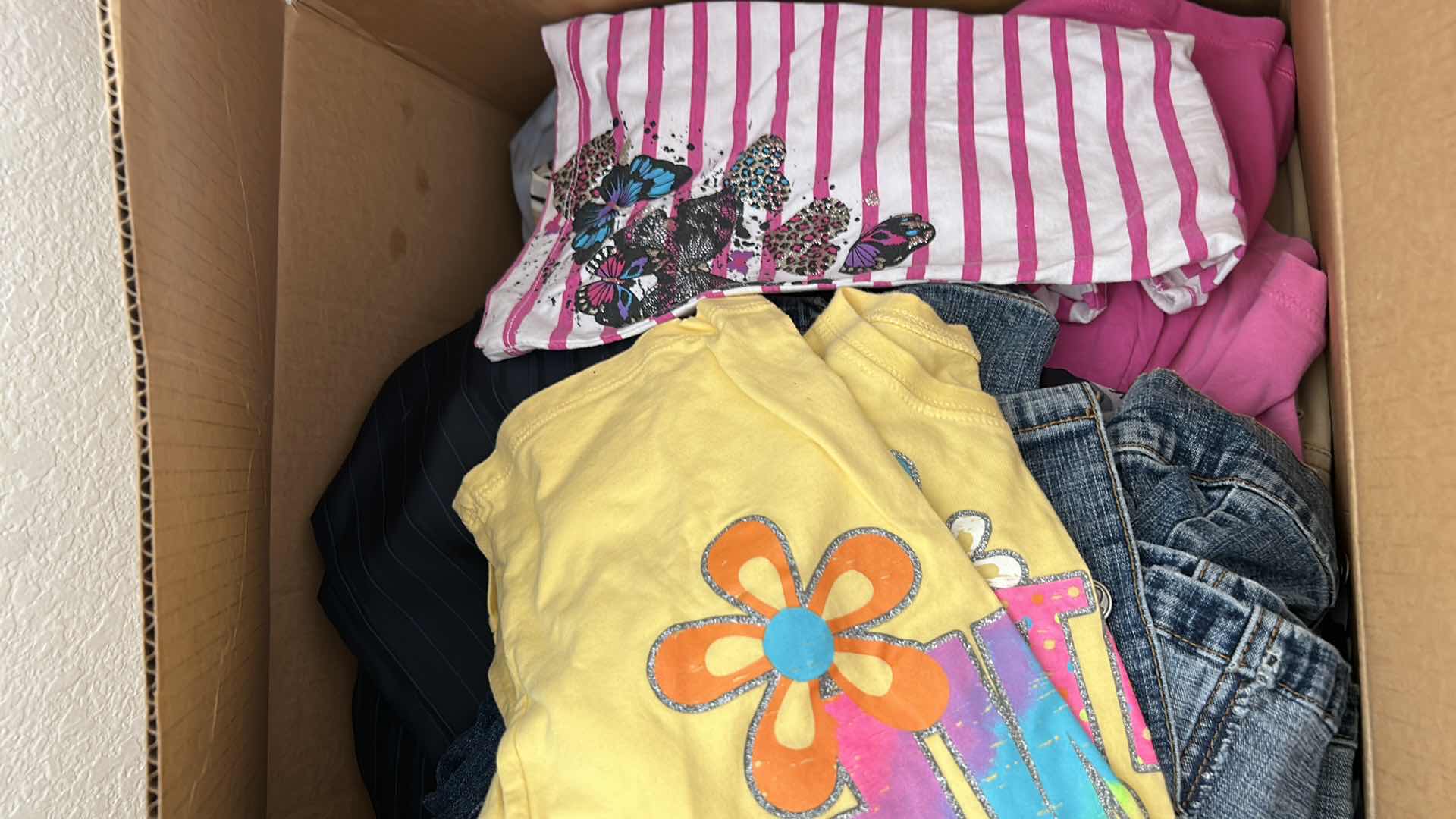 Photo 6 of TWO BOXES OF GIRLS CLOTHING ASSORTED SIZES