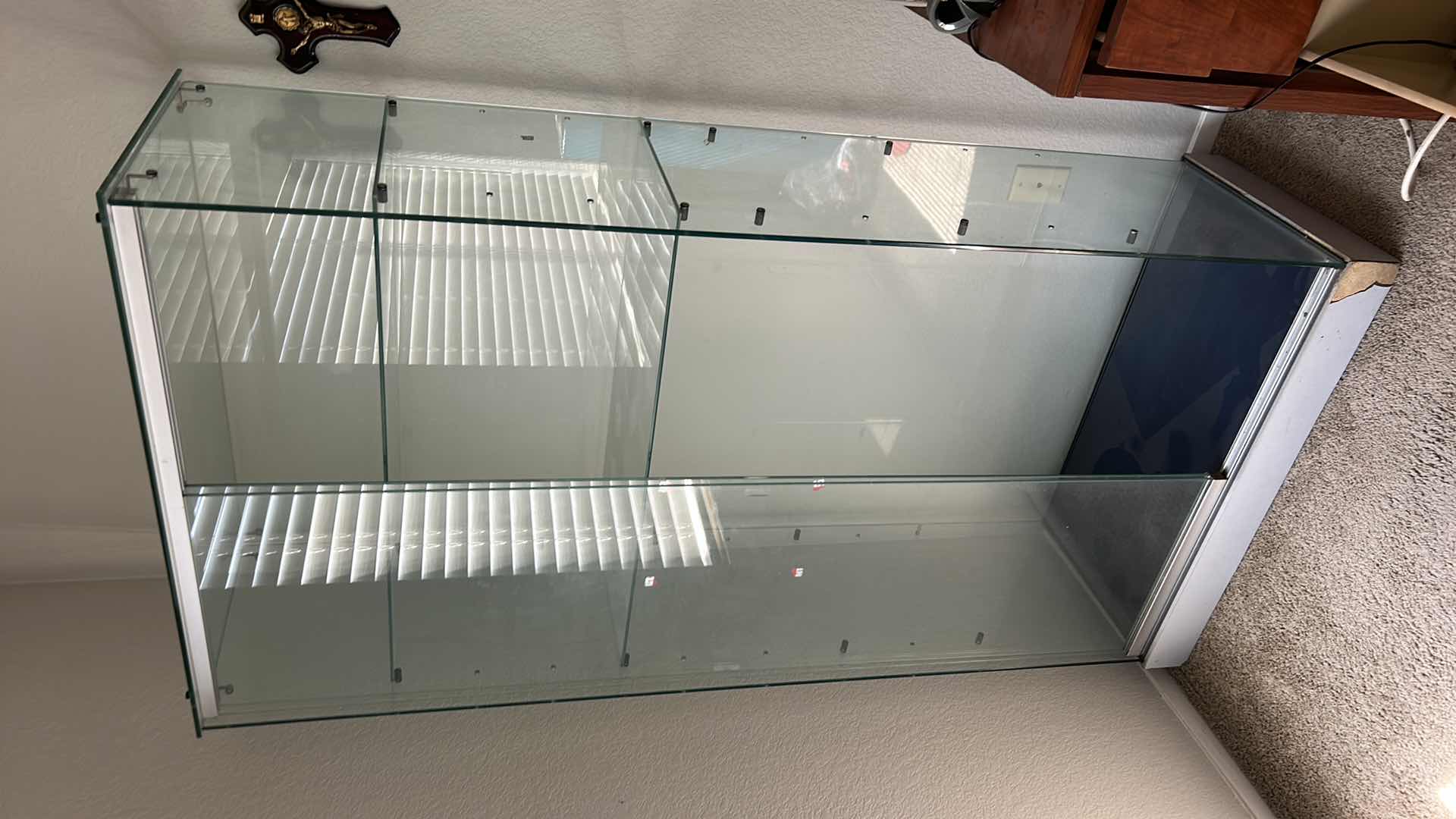Photo 2 of GLASS DISPLAY CASE 35“ x 17“ x H6'