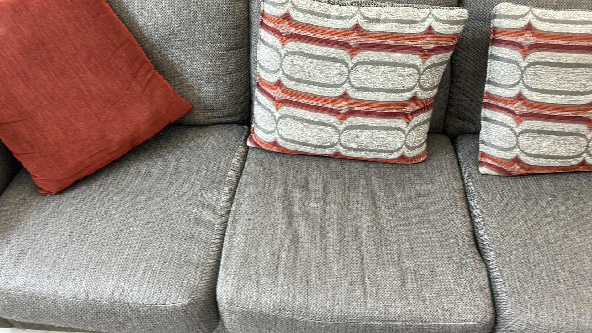 Photo 4 of GRAY SECTIONAL SOFA 10’ x 8’