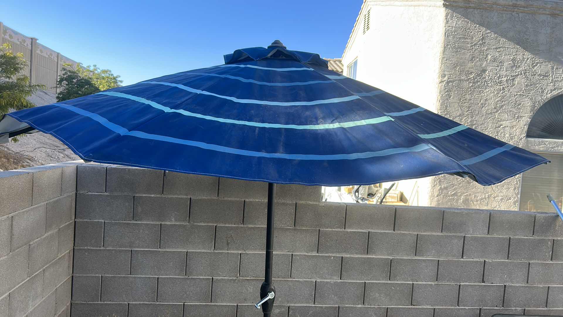 Photo 6 of PATIO TABLE AND 5 CHAIRS W UMBRELLA