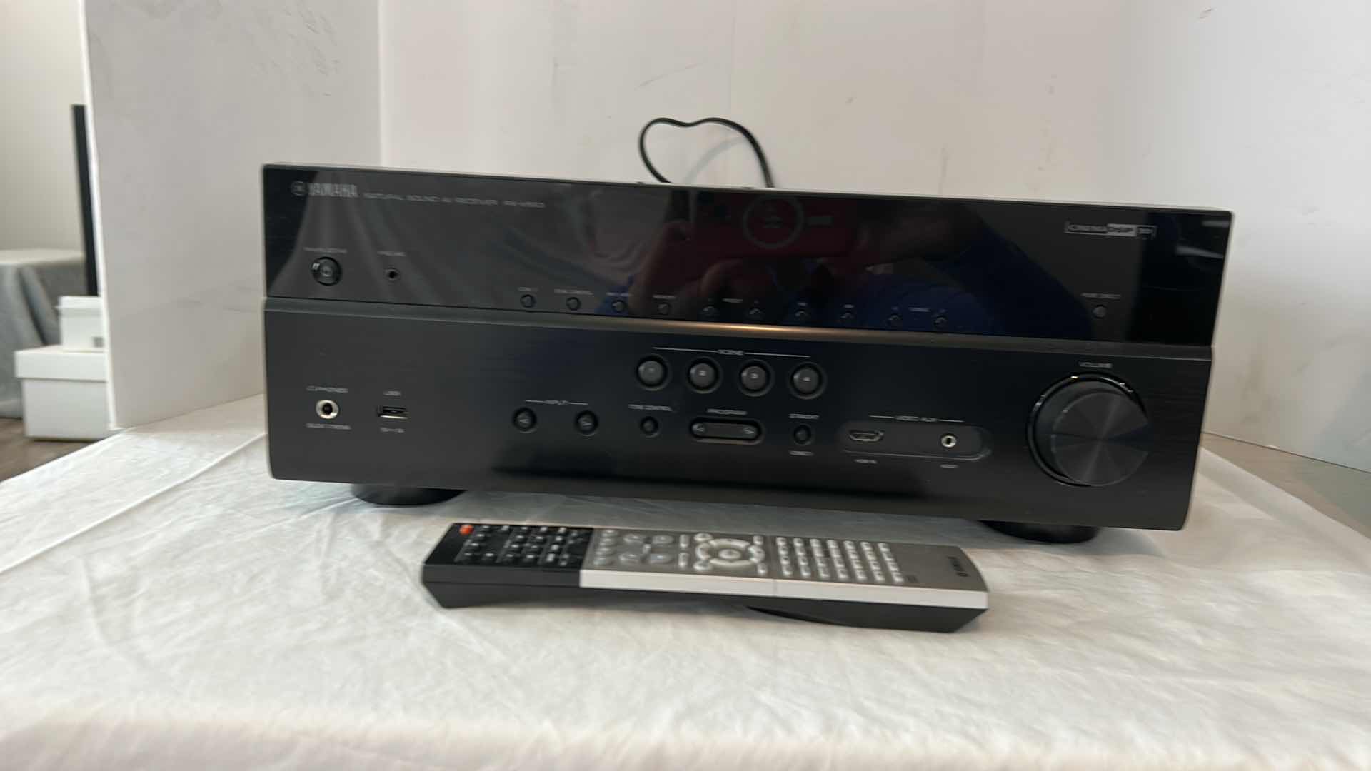 Photo 2 of YAMAHA NATURAL SOUND AV RECEIVER W REMOTE