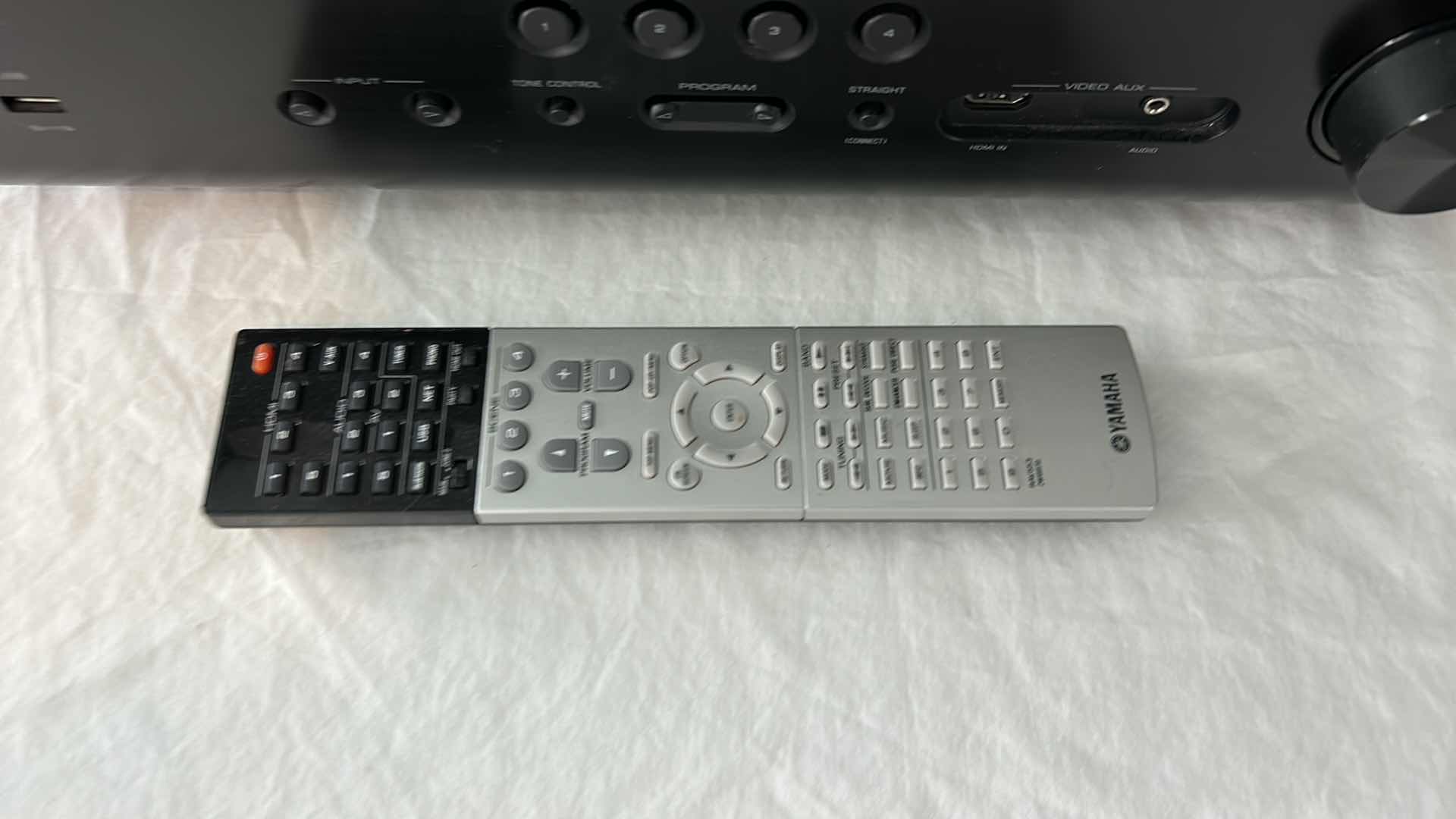 Photo 4 of YAMAHA NATURAL SOUND AV RECEIVER W REMOTE