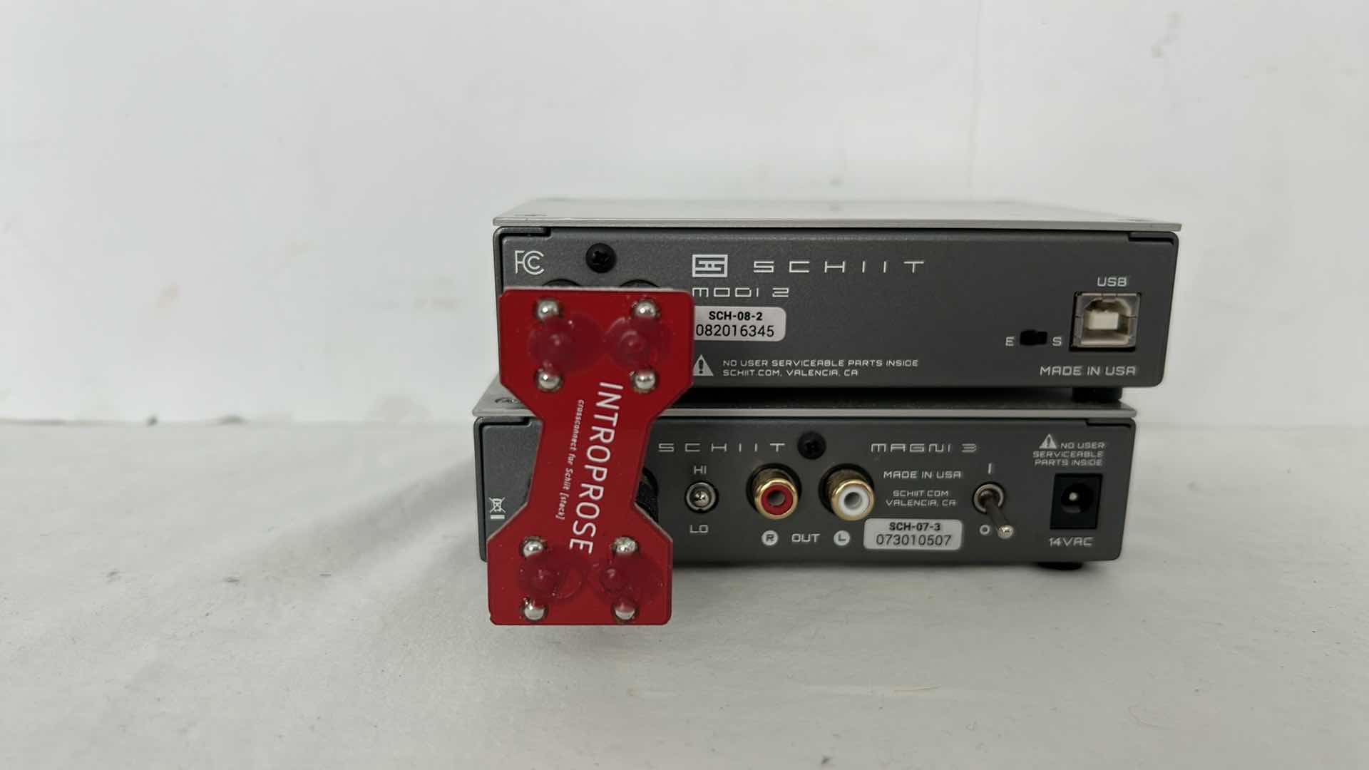 Photo 2 of Schiit Audio Headphone Amp/DAC combo. Magni 3 + Modi 2 W AC ADAPTER 
$200