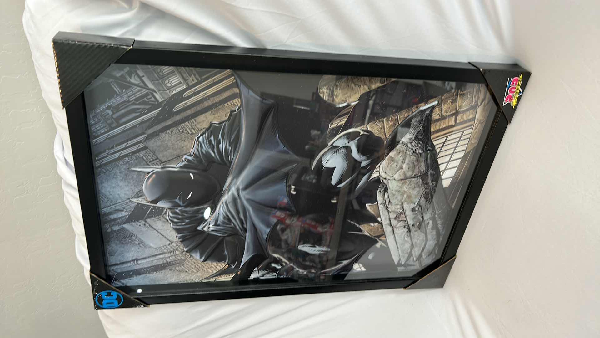 Photo 2 of NEW DC COMIC BATMAN ARTWORK FRAMED 16” x 23”